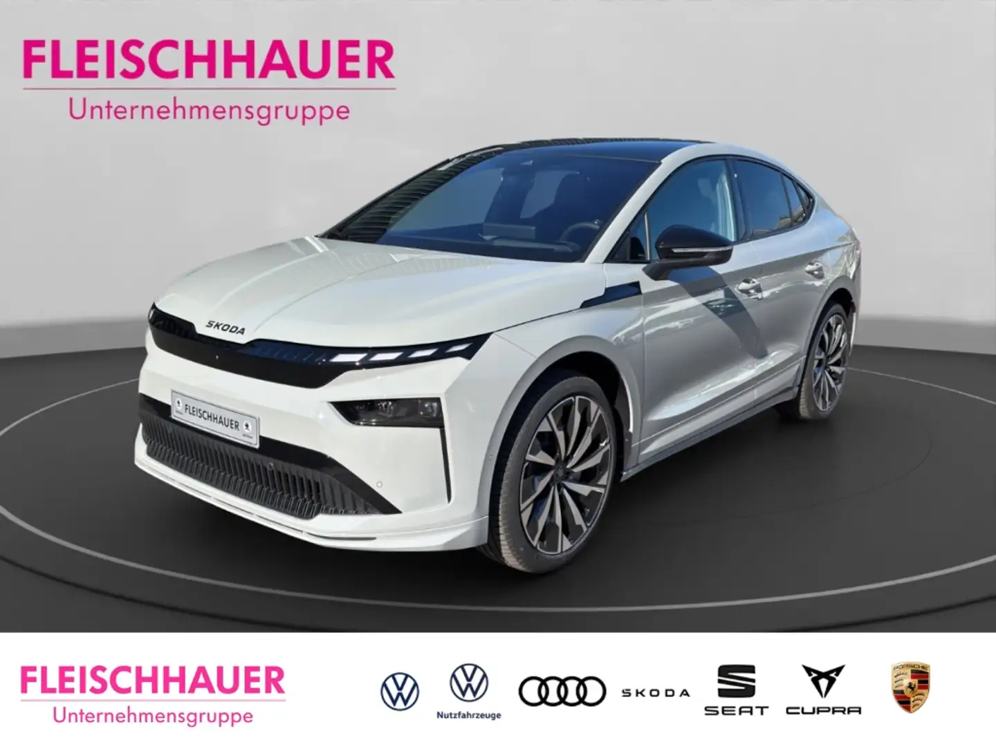 Skoda Enyaq Coupe 85 Sportline+SHZ +SOUNDSYSTEM+AHK Grau - 1