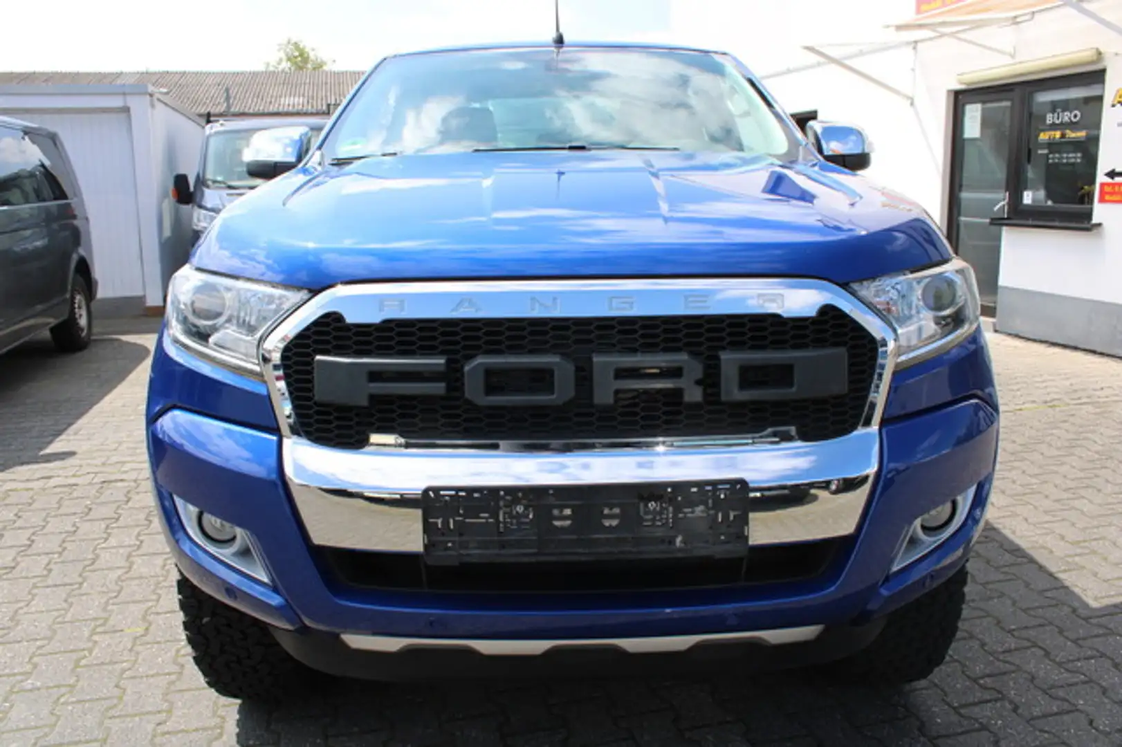 Ford Ranger 3.2 Limited Doka *Scheckheft*TOP*VOLL* Blau - 1