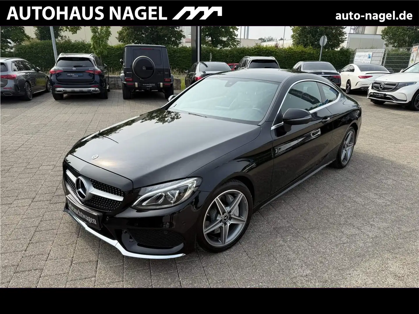 Mercedes-Benz C 250 d Coupe*AMG*LED*Navi*9G-Tronic Nero - 1