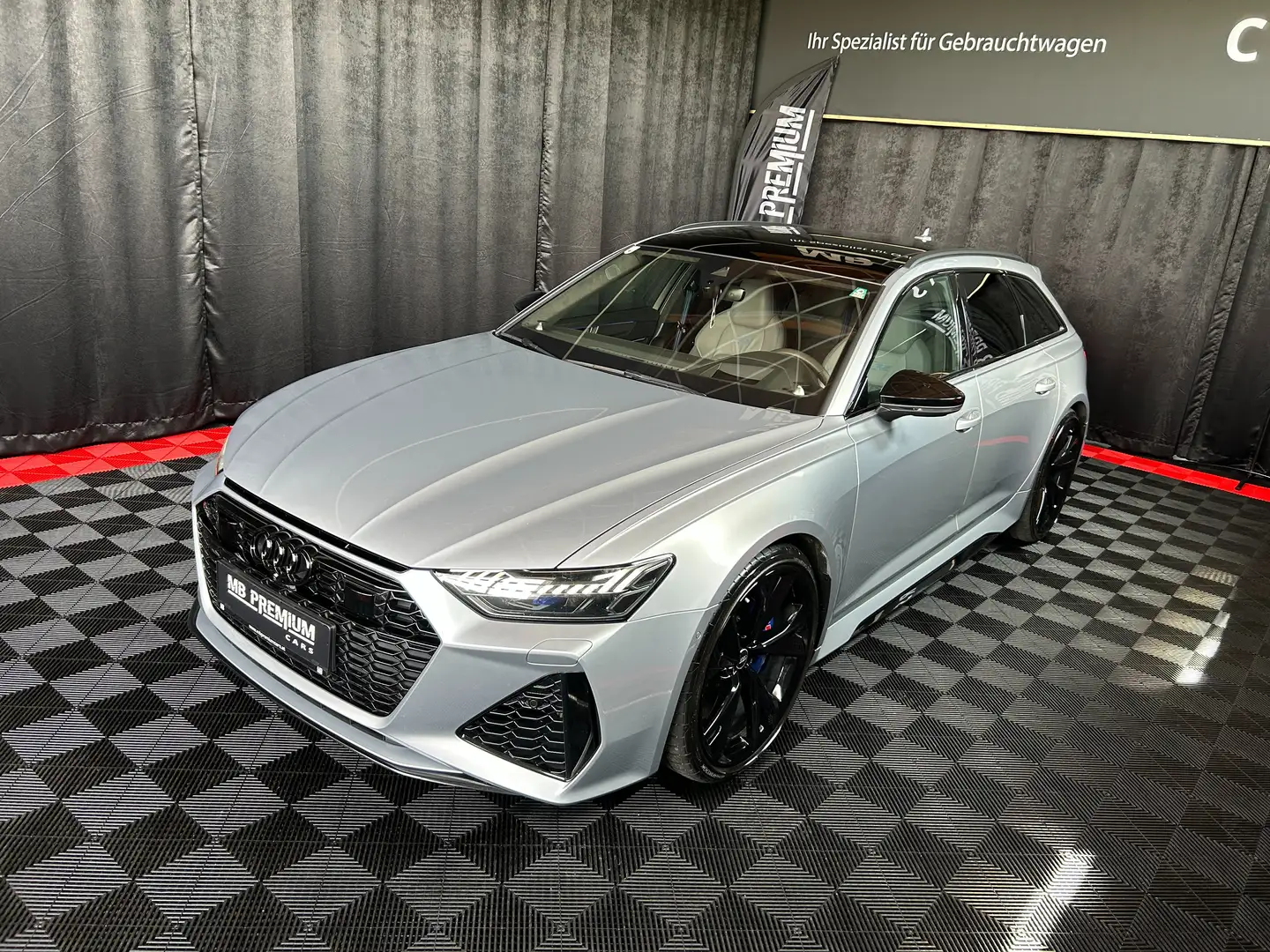 Audi RS6 4.0 TFSI *KERAMIK*B&O*AHK*MATRIX*360°* Gris - 1