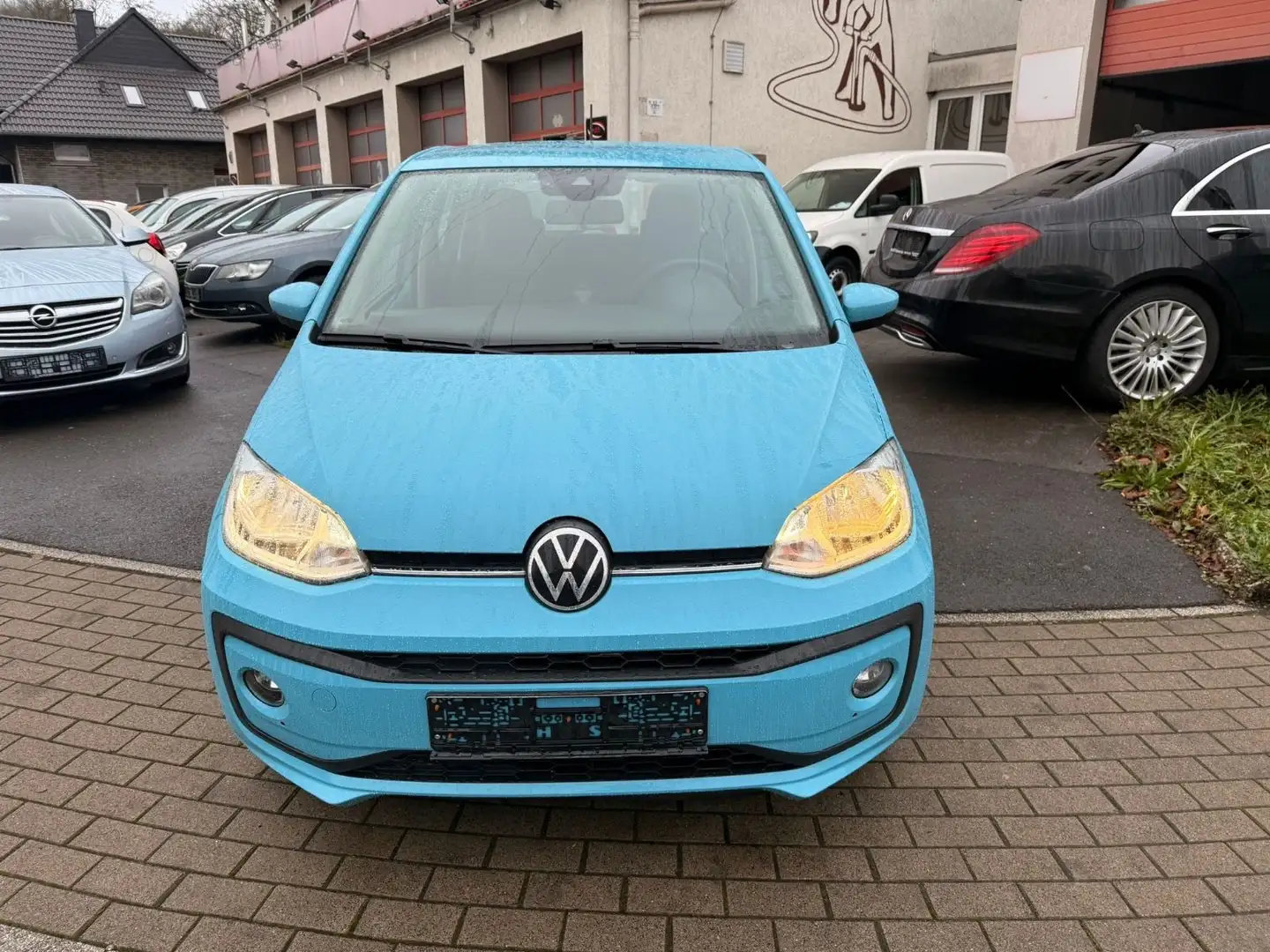 Volkswagen up! Basis 5 Tür,Klima,SHZ,Star Stop,wen.,KM .32 Blau - 2