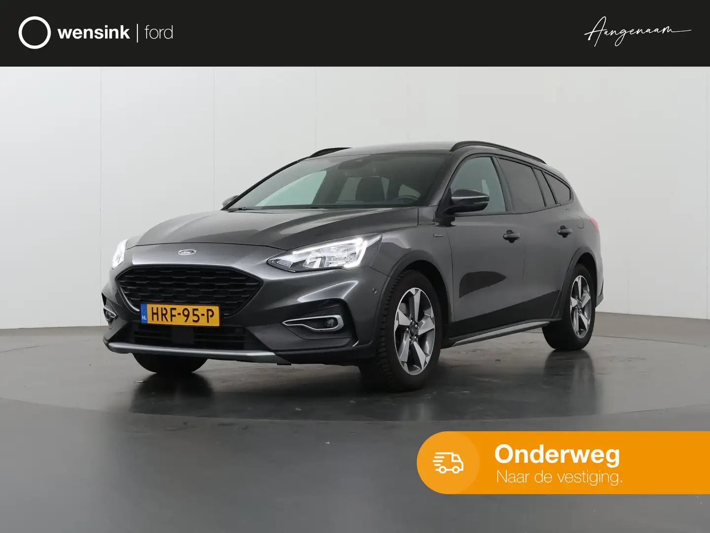 Ford Focus Wagon 1.0 EcoBoost Hybrid Active Business | Trekha Grijs - 1