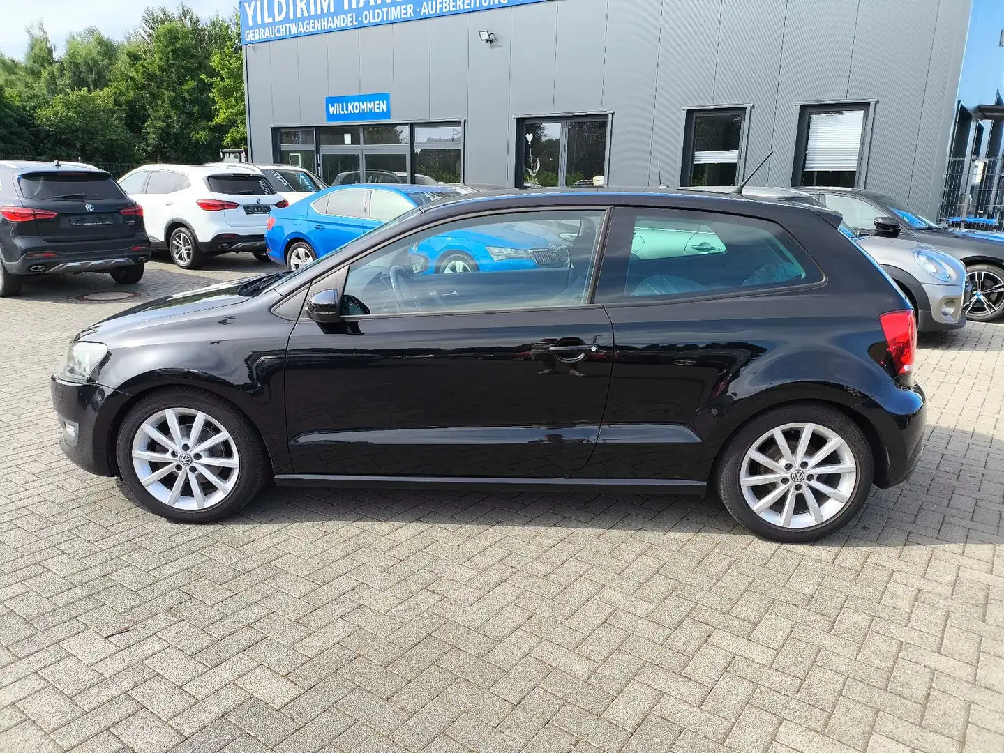 Volkswagen Polo V Style BiFuel,LPG/BENZIN,ALU,2 HD,SCHECKH. Noir - 2
