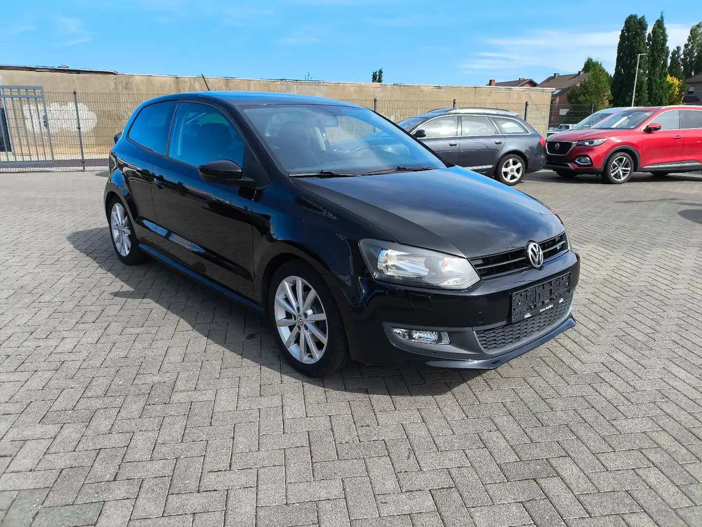 Volkswagen Polo V Style BiFuel,LPG/BENZIN,ALU,2 HD,SCHECKH. Noir - 1
