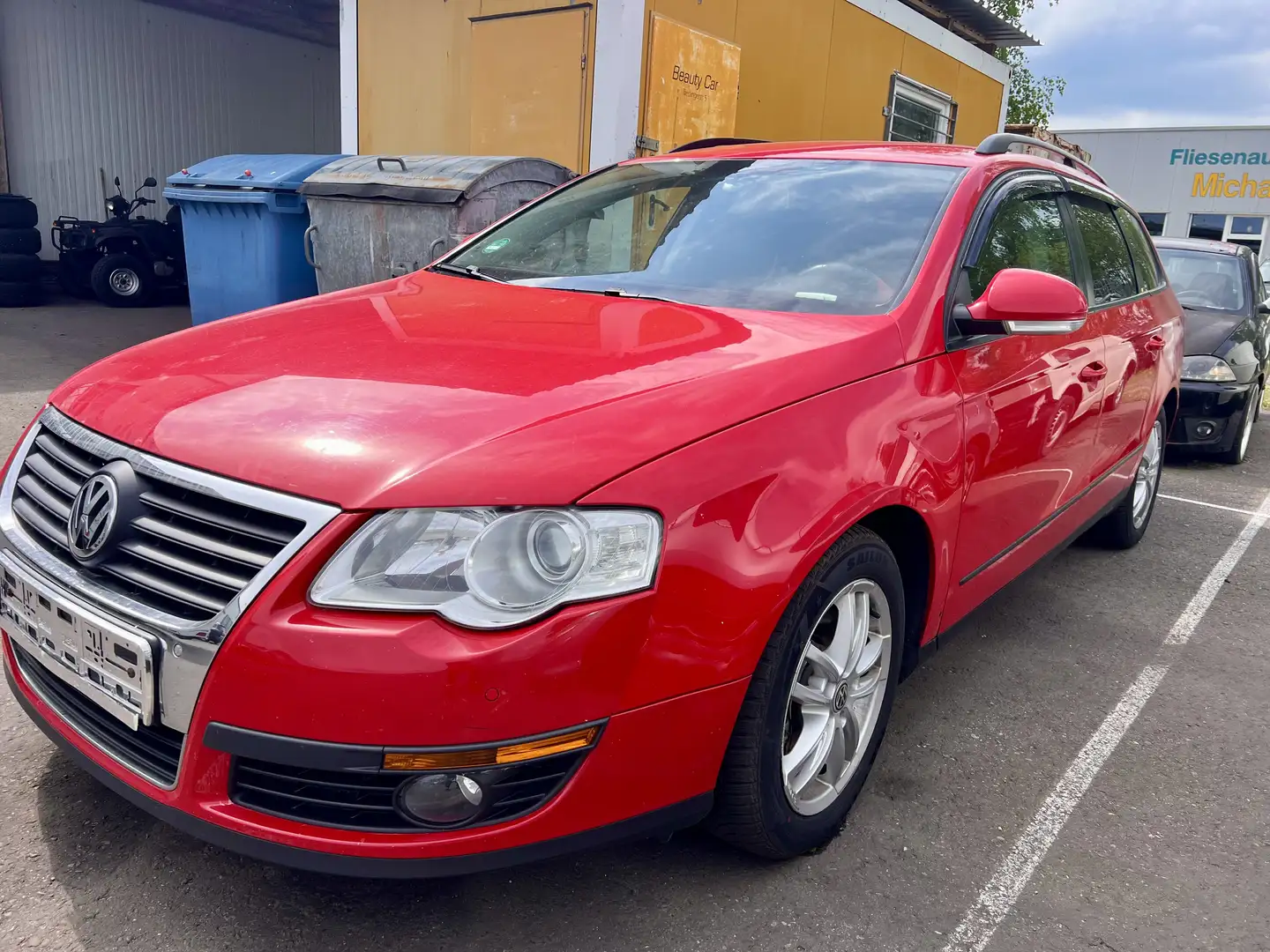 Volkswagen Passat Variant Trendline TDI BlueMotion, TÜV Neu, AHK Rouge - 2