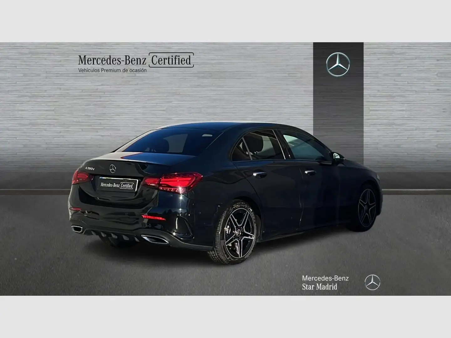 Mercedes-Benz A 180 180d Sedán 8G-DCT Negro - 2