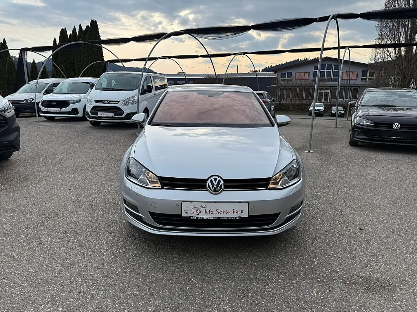 Volkswagen Golf Highline 1,6 BMT TDI Silber - 2