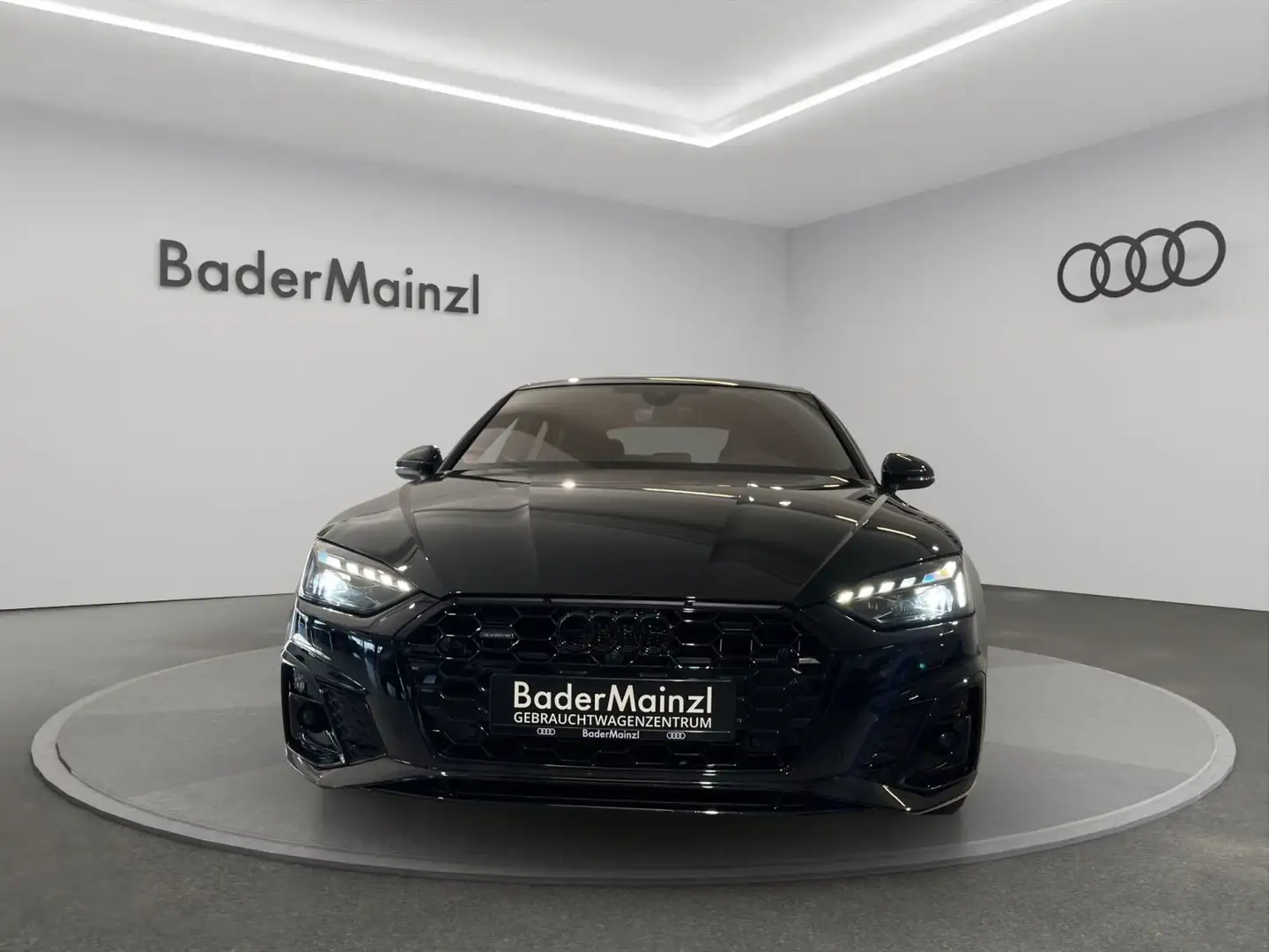 Audi A5 S line Matrix AHK Pano HUD B&O Schwarz - 2