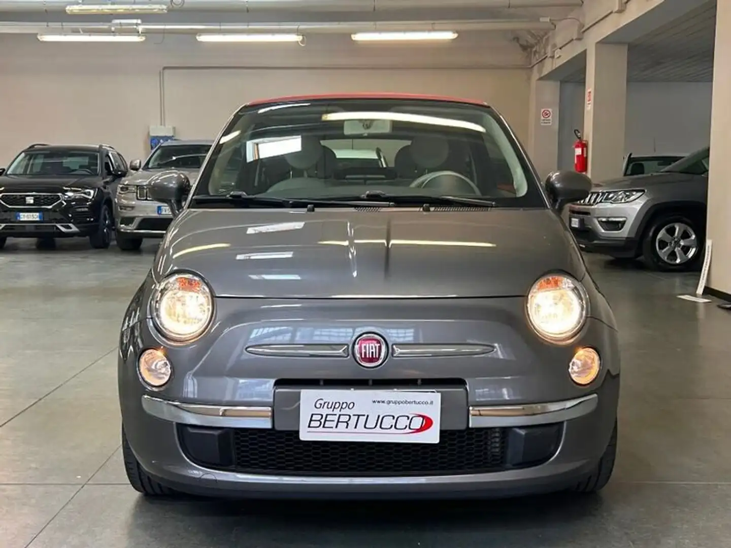 Fiat 500C 500 C 1.2 Lounge Grigio - 2