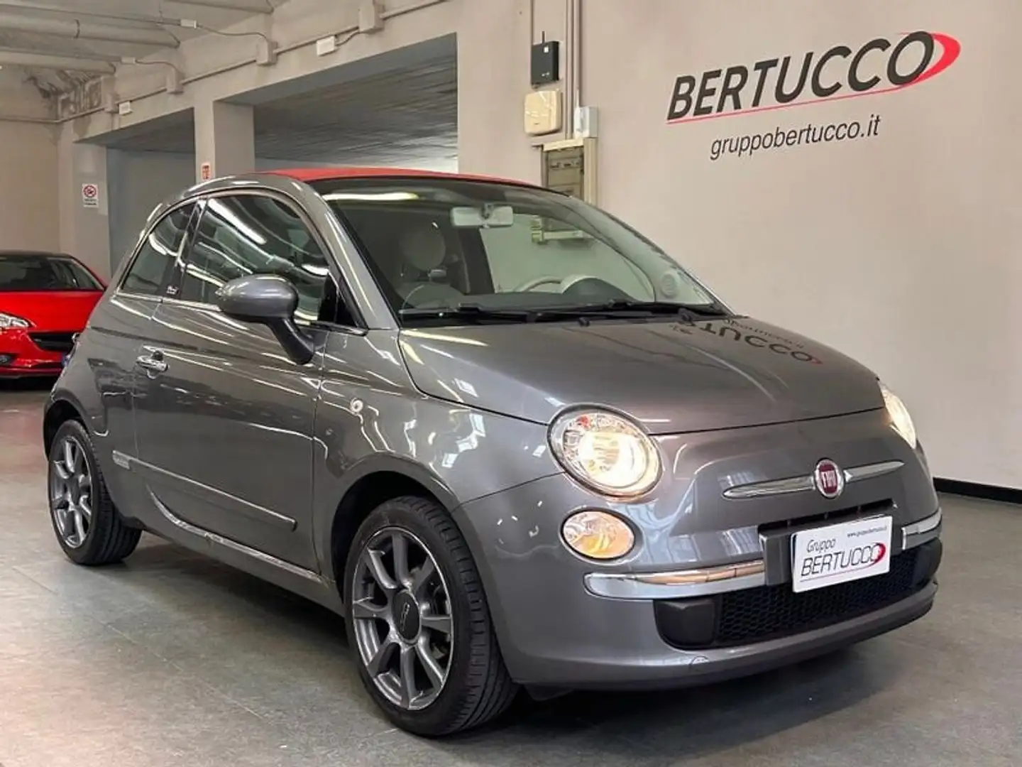 Fiat 500C 500 C 1.2 Lounge Grigio - 1