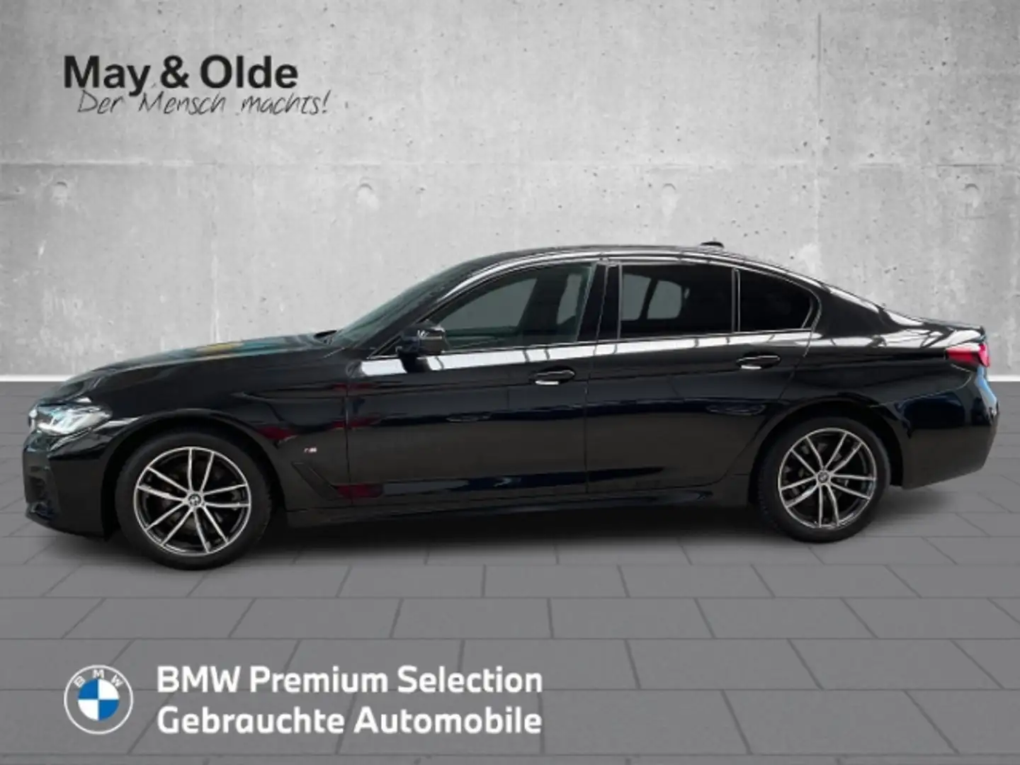 BMW 520 d M Sportpaket 2 Jahre Garantie GSD HUD StandHZG A Noir - 2