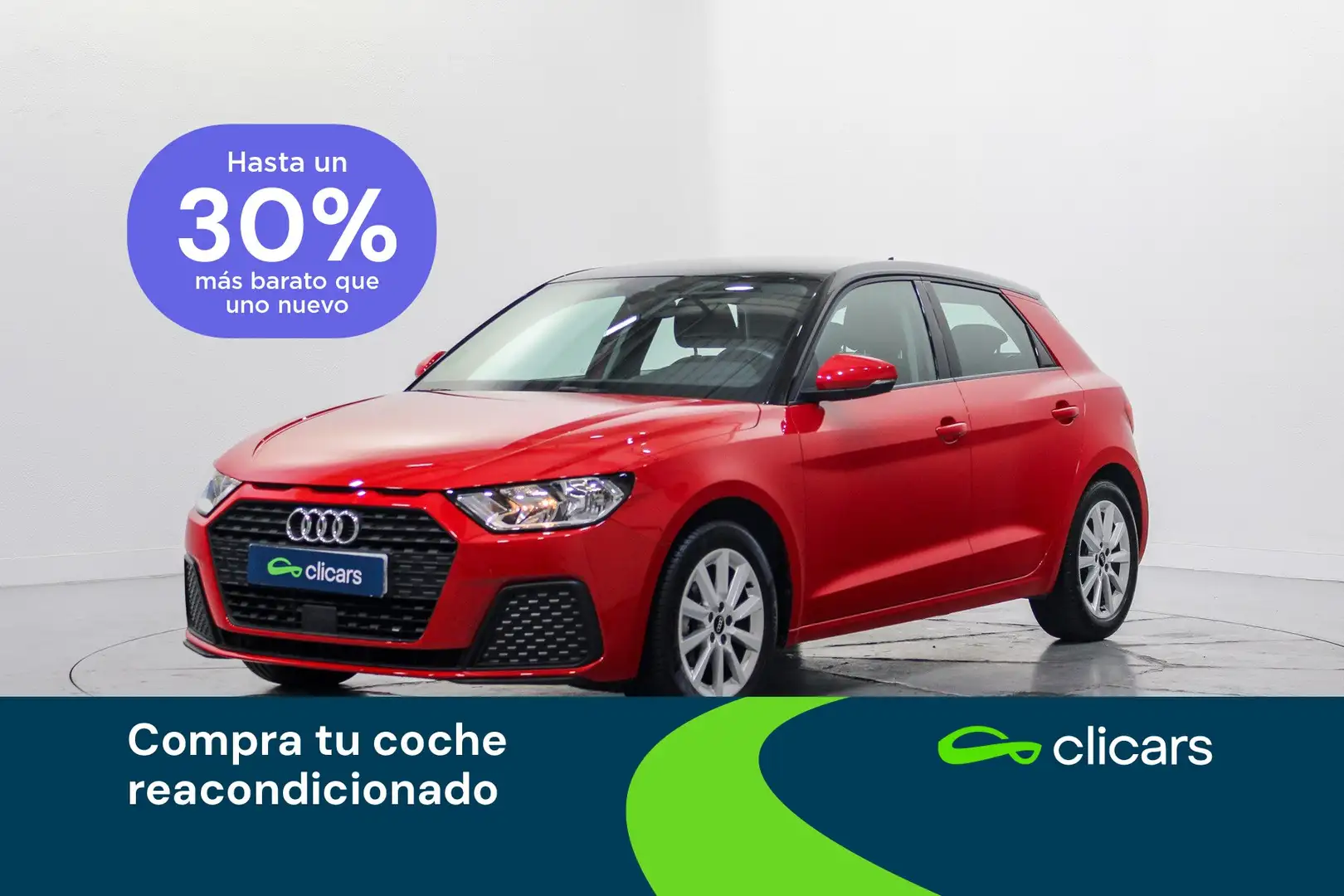 Audi A1 Sportback 25 TFSI Advanced 70kW Rojo - 1