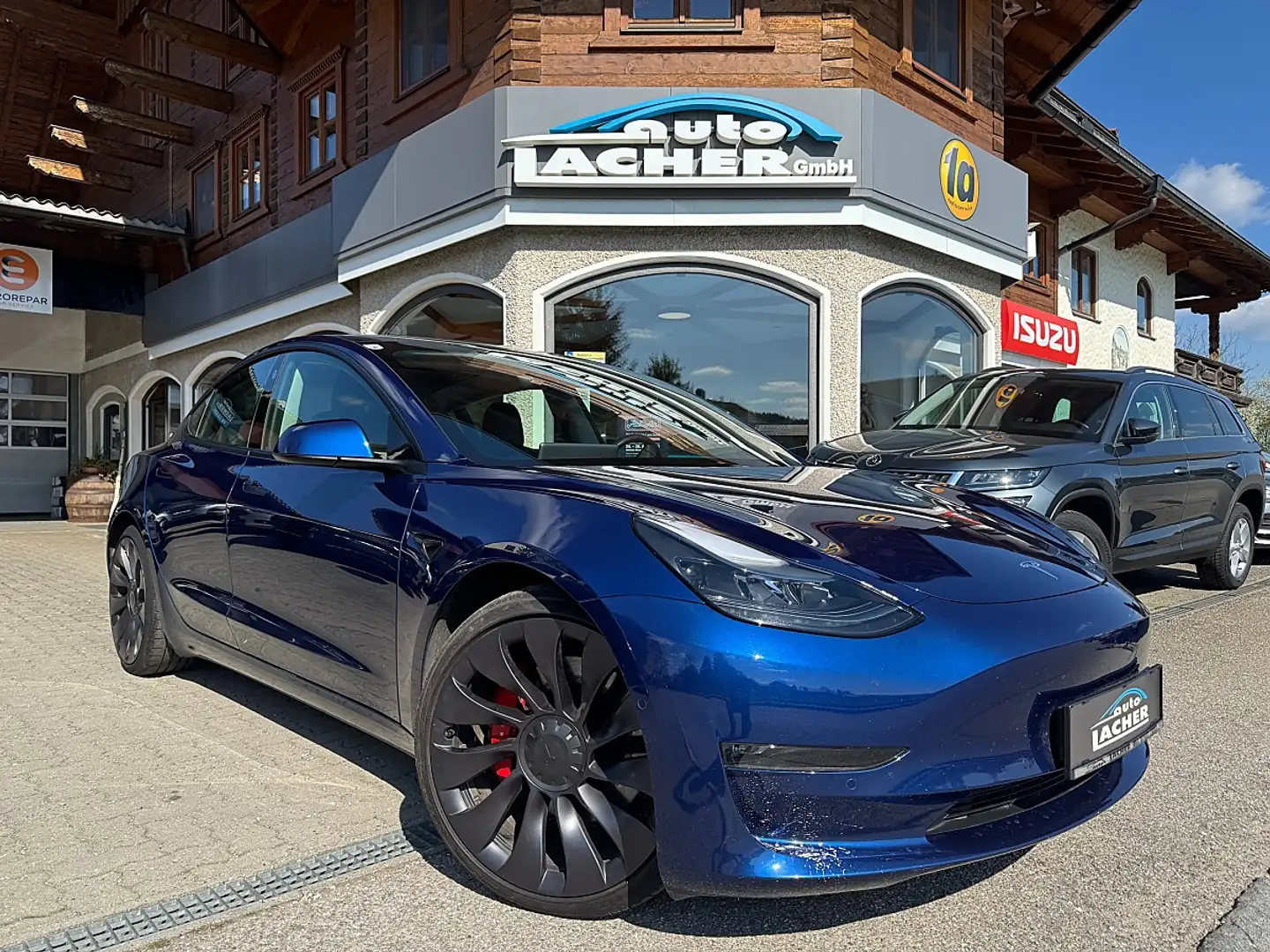 Tesla Model 3 Performance AWD Long Range*Mwst*Abzug* Blau - 1