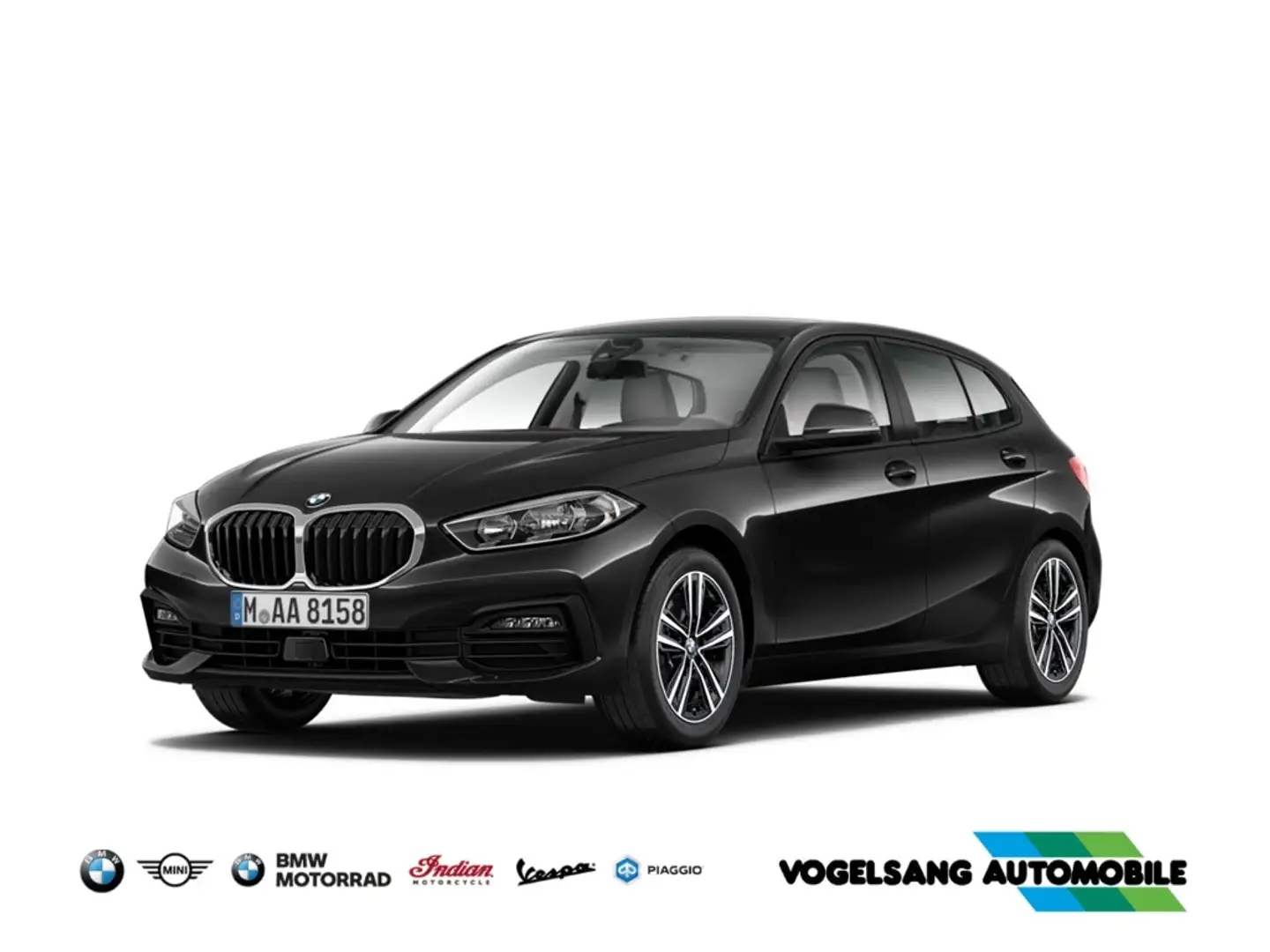 BMW 120 d,Advantage,xDrive,ACC,AHK,LiveCockpitProf.,RFK Schwarz - 1