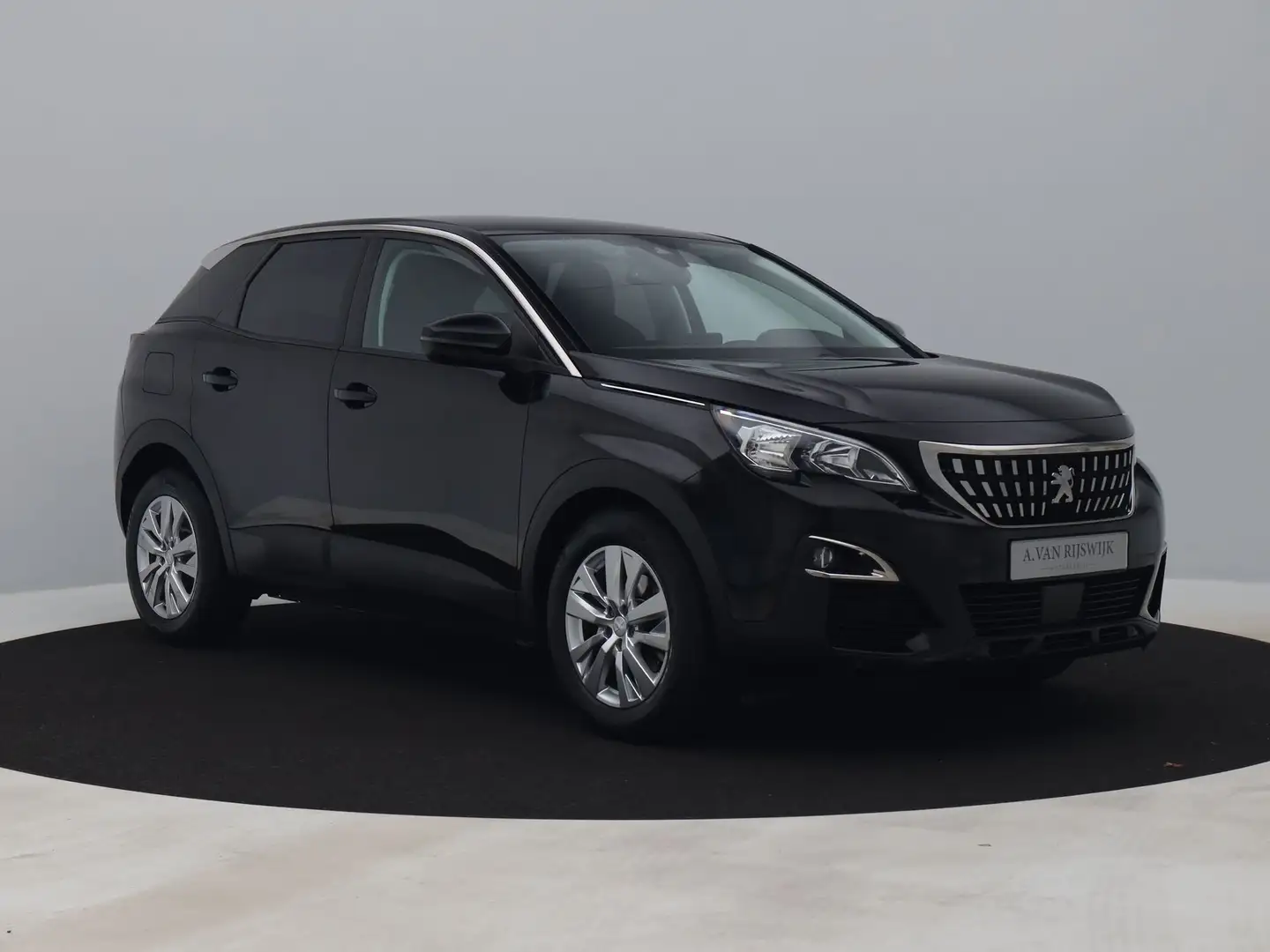 Peugeot 3008 1.2 PureTech 130 PK Automaat Active | NAVI | CARPL Zwart - 2