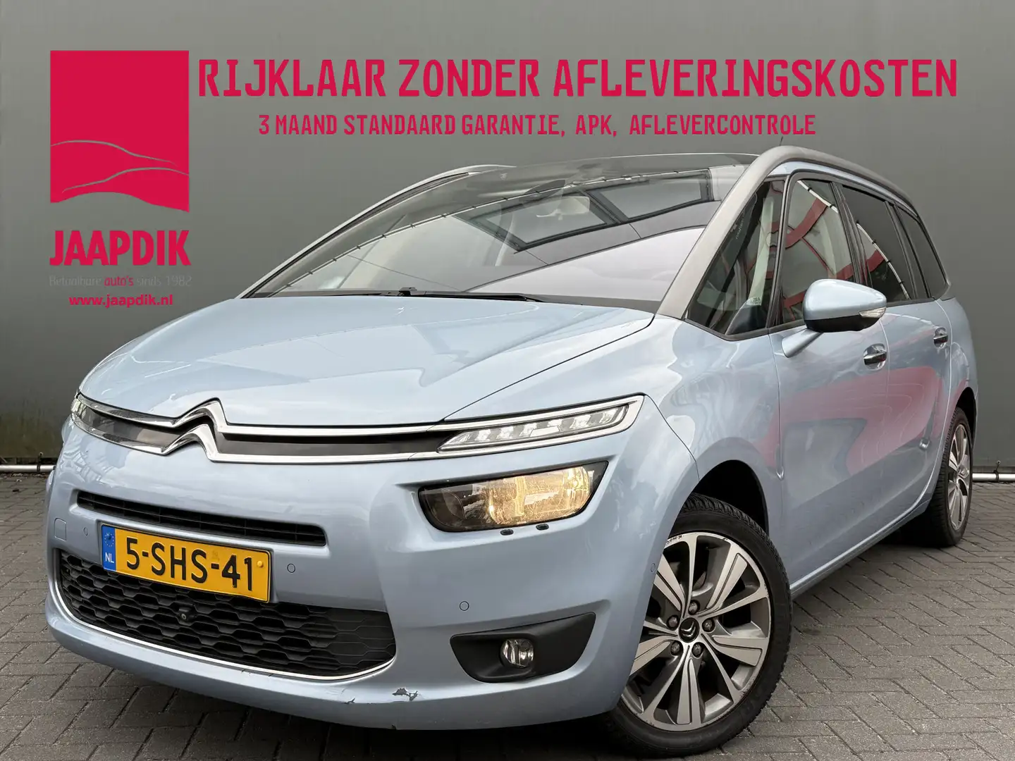 Citroen Grand C4 Picasso BWJ 2013 1.6 THP 157 PK Intensive TREKHAAK | NAVI Bleu - 1