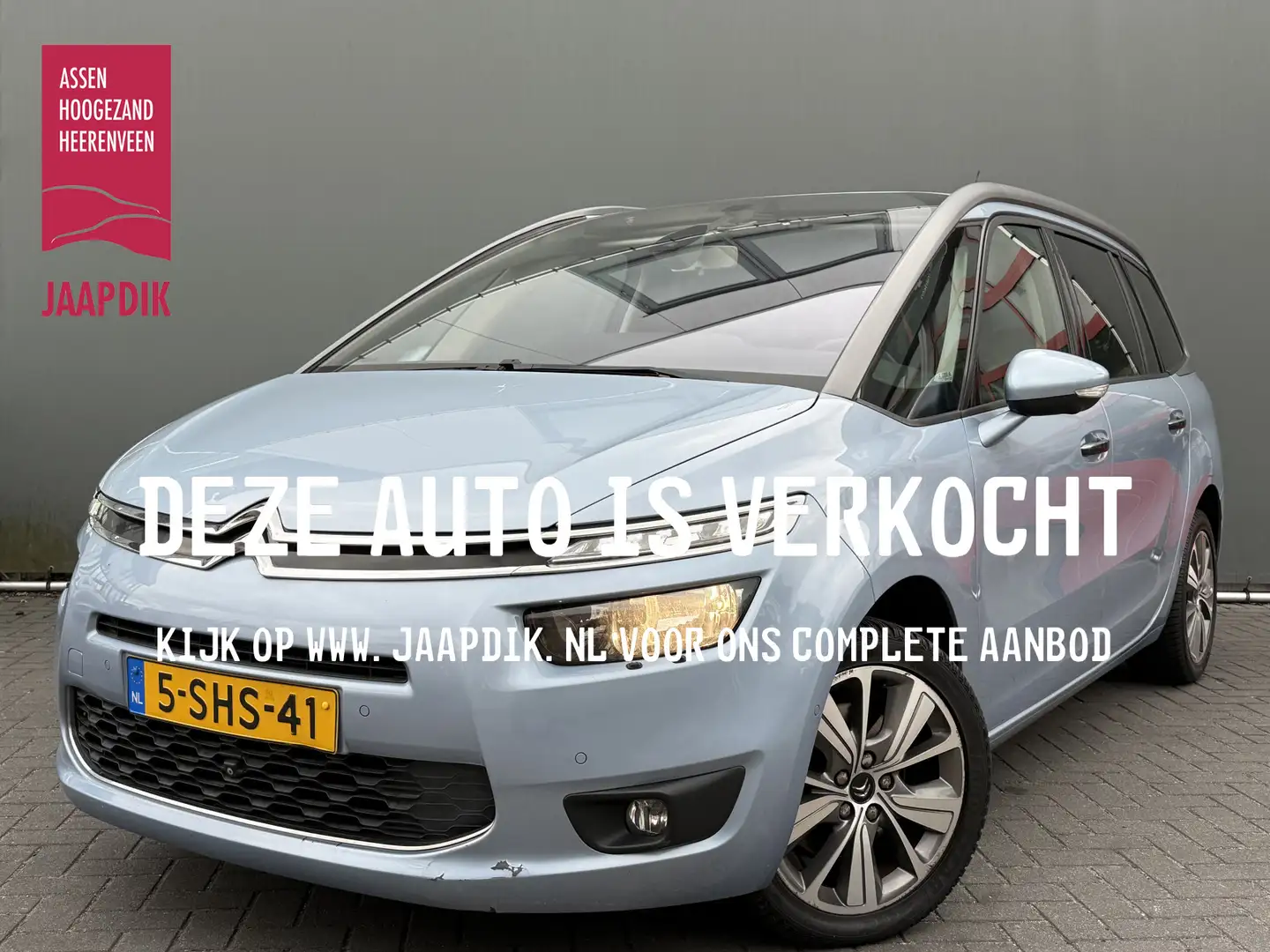 Citroen Grand C4 Picasso BWJ 2013 1.6 THP 157 PK Intensive NW APK | TREKHAA Bleu - 1
