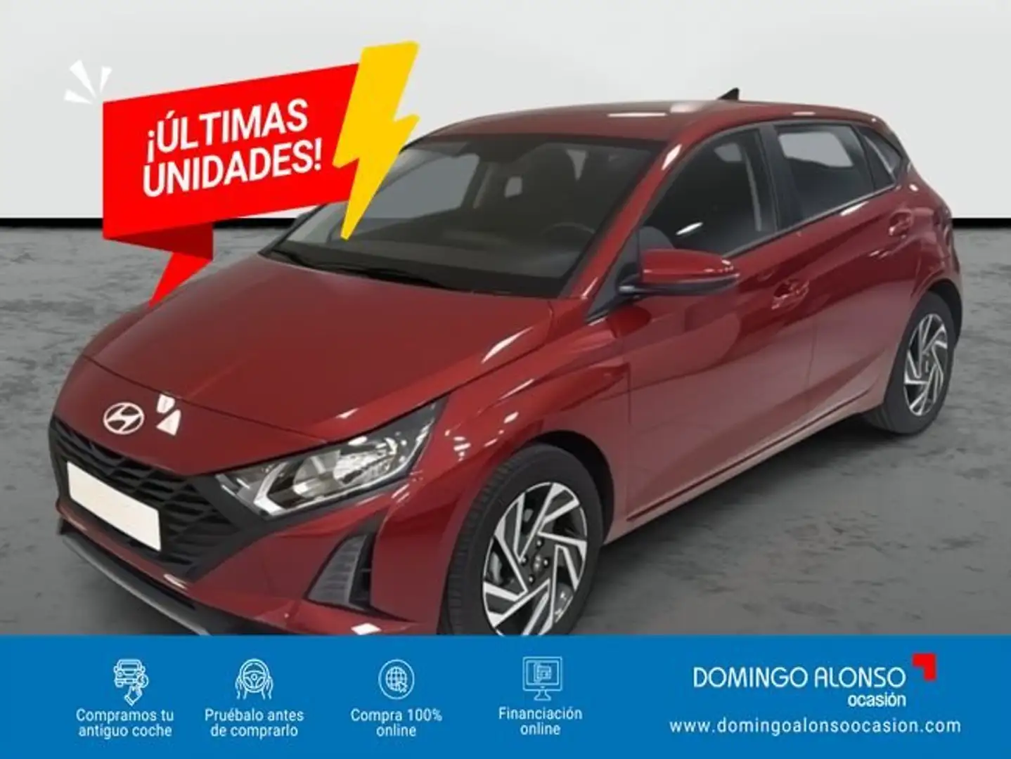 Hyundai i20 FL 1.0 T-GDi 66,2 kW (90 CV) MT6 2WD Smart MY26 Rojo - 1
