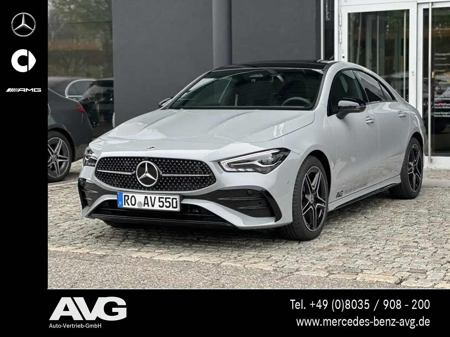 Mercedes-Benz CLA 200 CLA 200 Coupé AMG Special Pano LED Night 360° Grau - 1