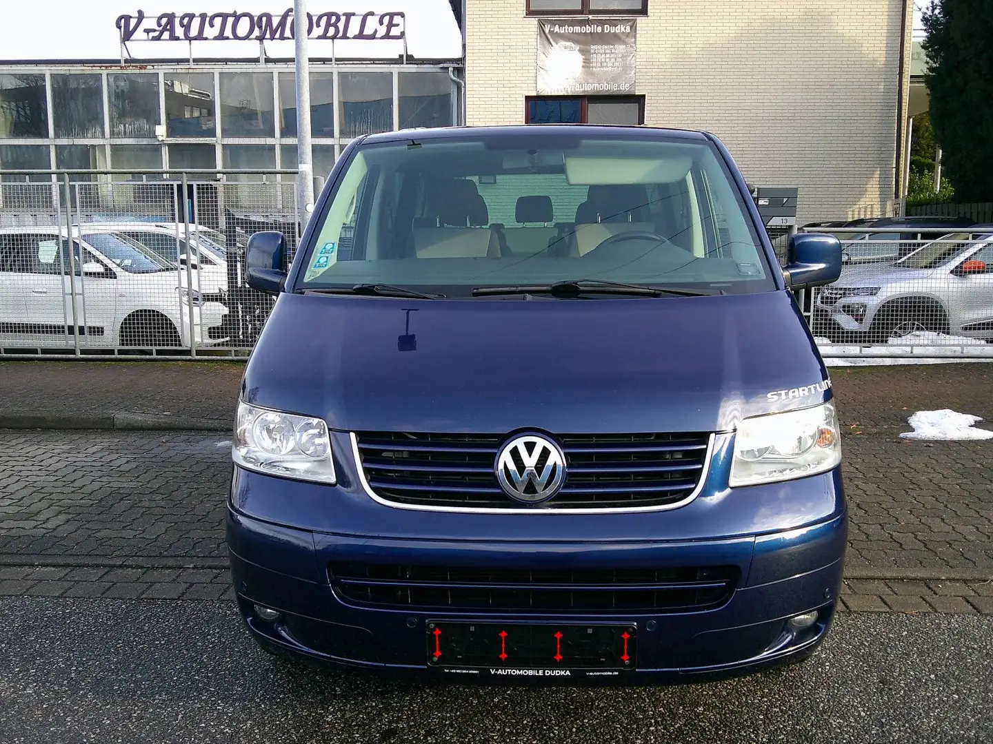 Volkswagen T5 Transporter Bus Multivan Startline Blau - 2