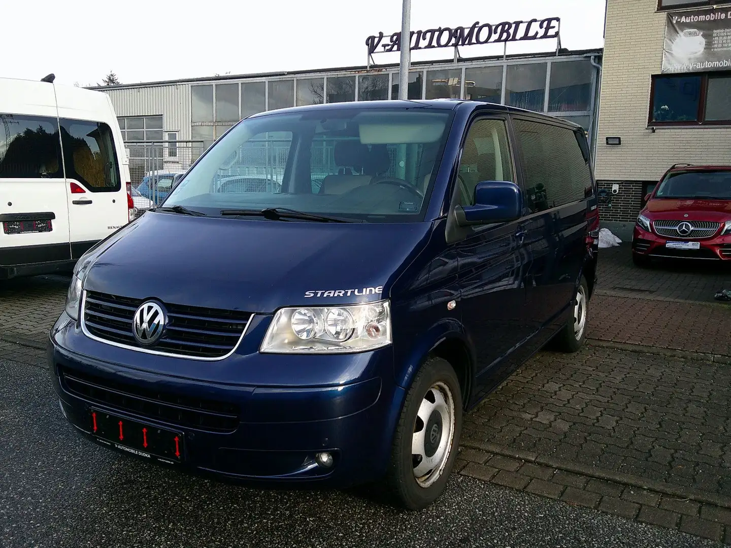 Volkswagen T5 Transporter Bus Multivan Startline Blau - 1