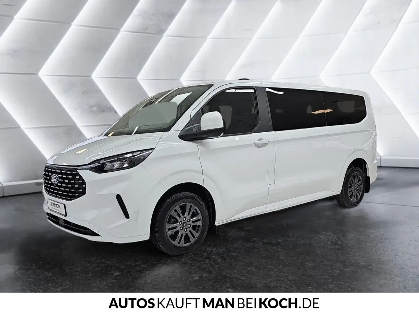Ford Tourneo Custom 320 L2H1 Titanium DSG LED 9 Sitzer Weiß - 2