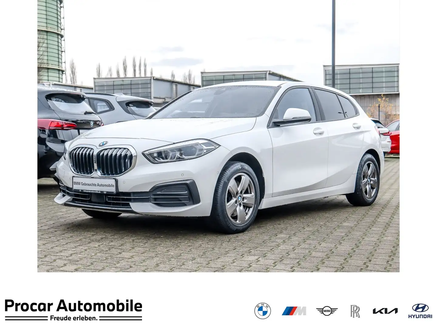 BMW 116 5-Türer Advantage LC Prof. AHK Lenkradheiz. LED RF Weiß - 1