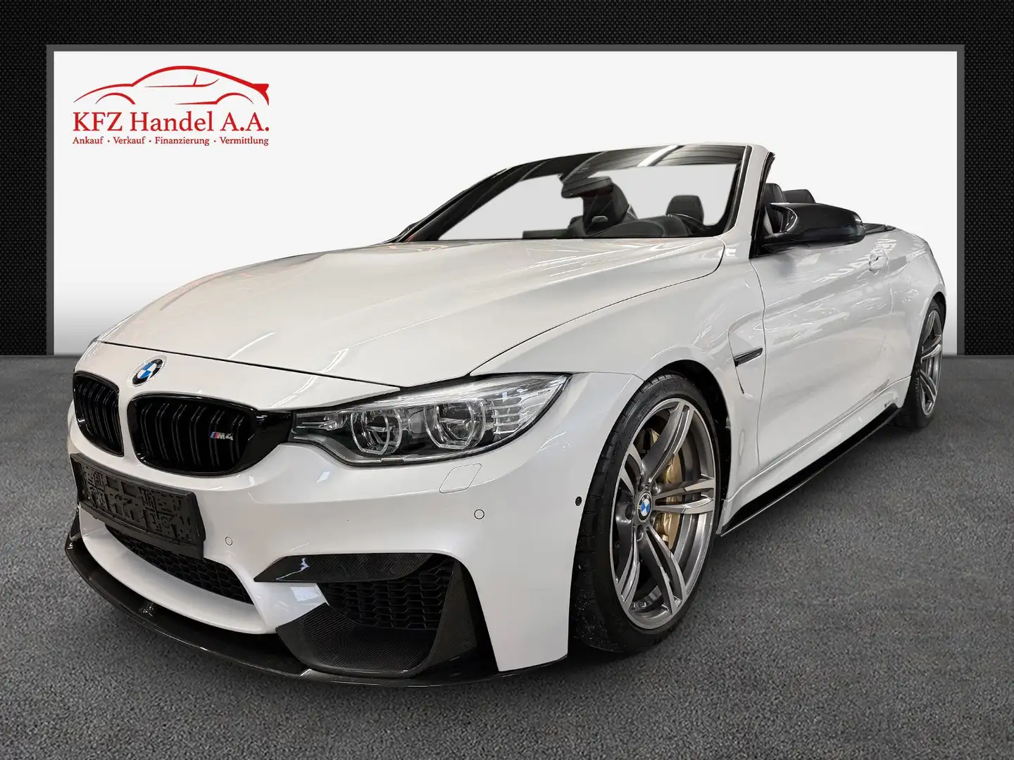 BMW M4 CABRIO F83 DKG * FINANZIERUNG * Wit - 1