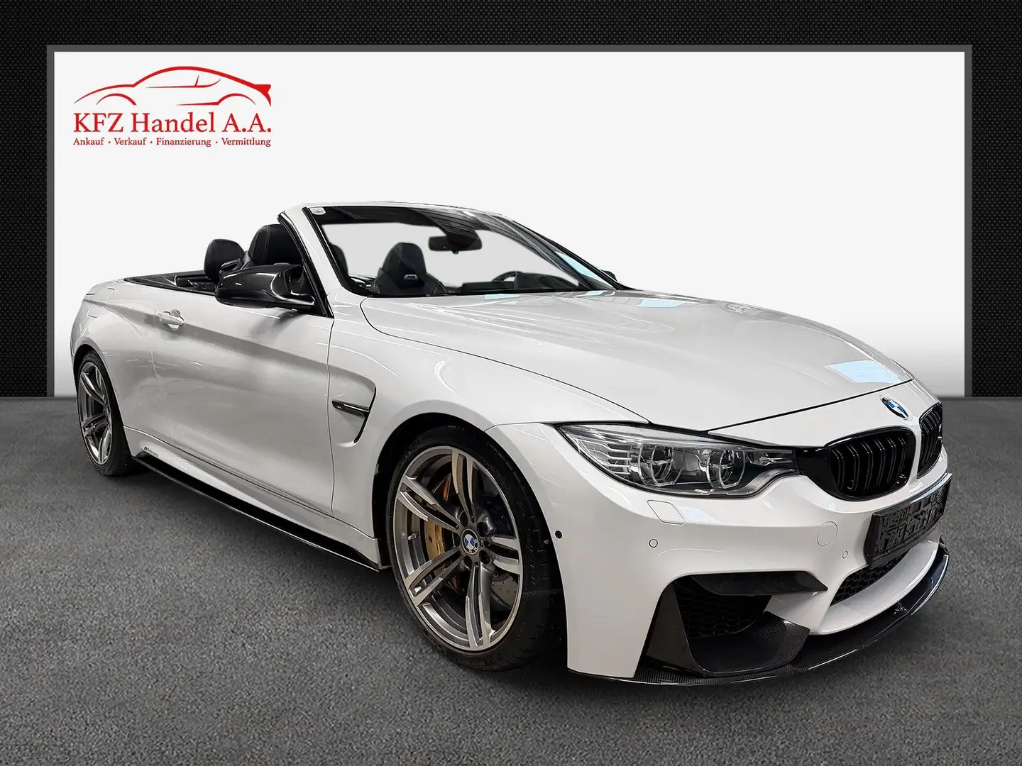 BMW M4 CABRIO F83 DKG * FINANZIERUNG * Wit - 2