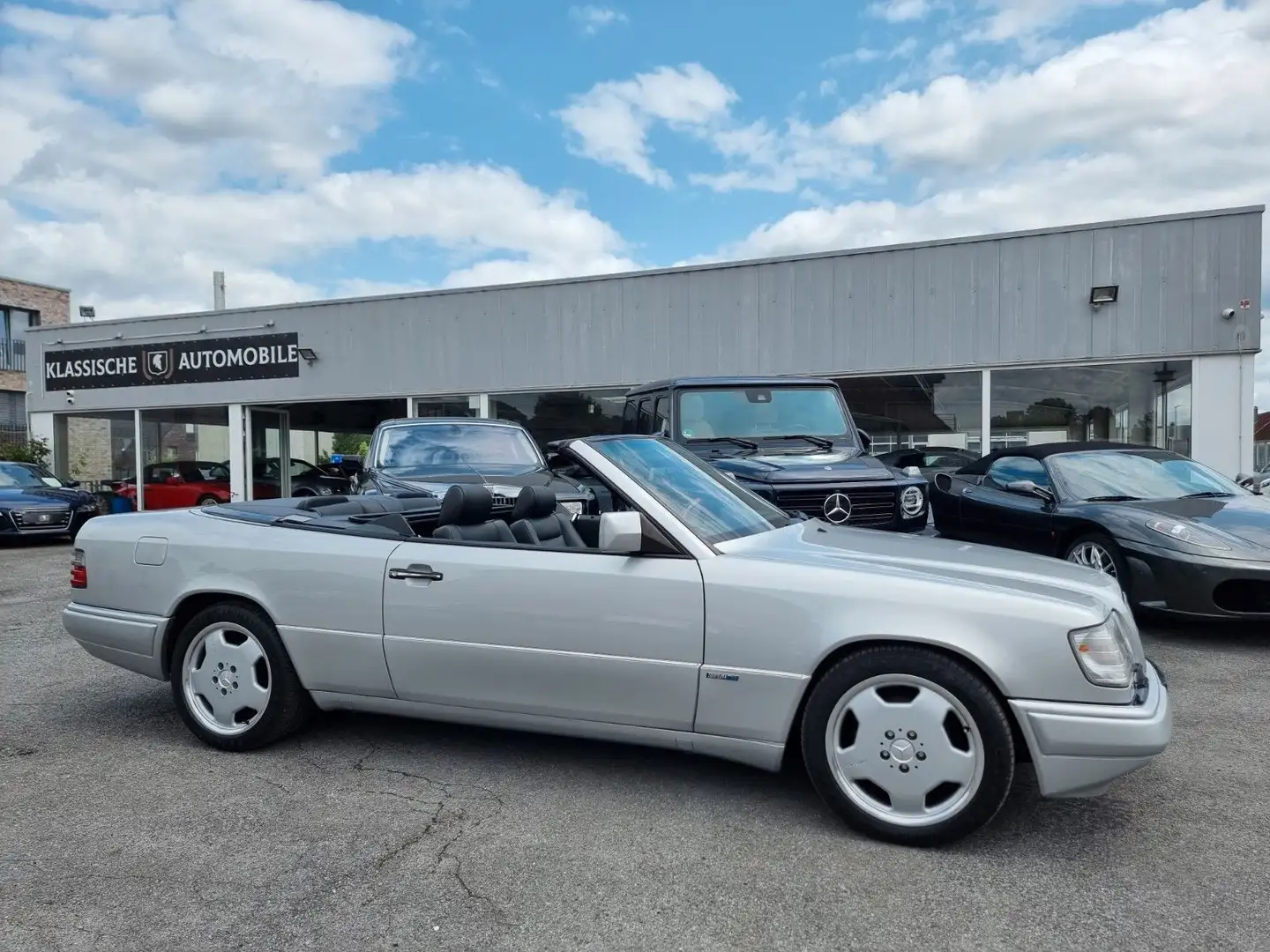 Mercedes-Benz E 320 Cabrio/Sammler mit fast allen Optionen Zilver - 1
