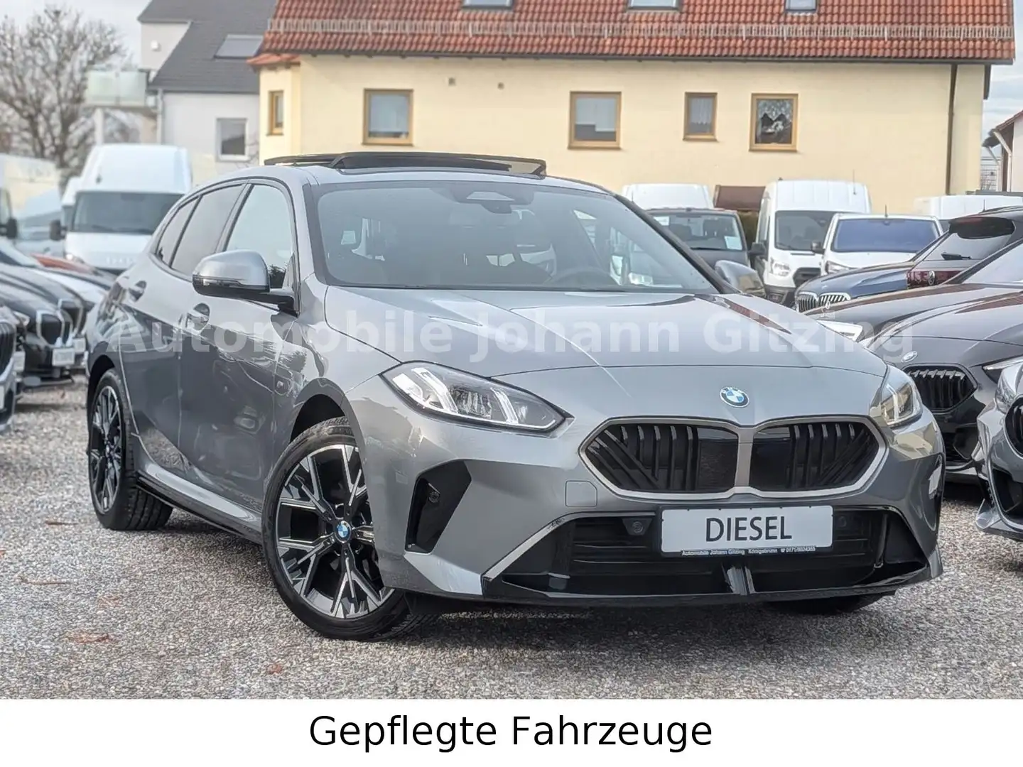 BMW 118 d M-Sport Shadow M Alcantara PANO M-Fahrwerk Grau - 1