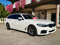 BMW 520 Serie 5 G31 520d Touring xdrive Msport auto Wit - thumbnail 2