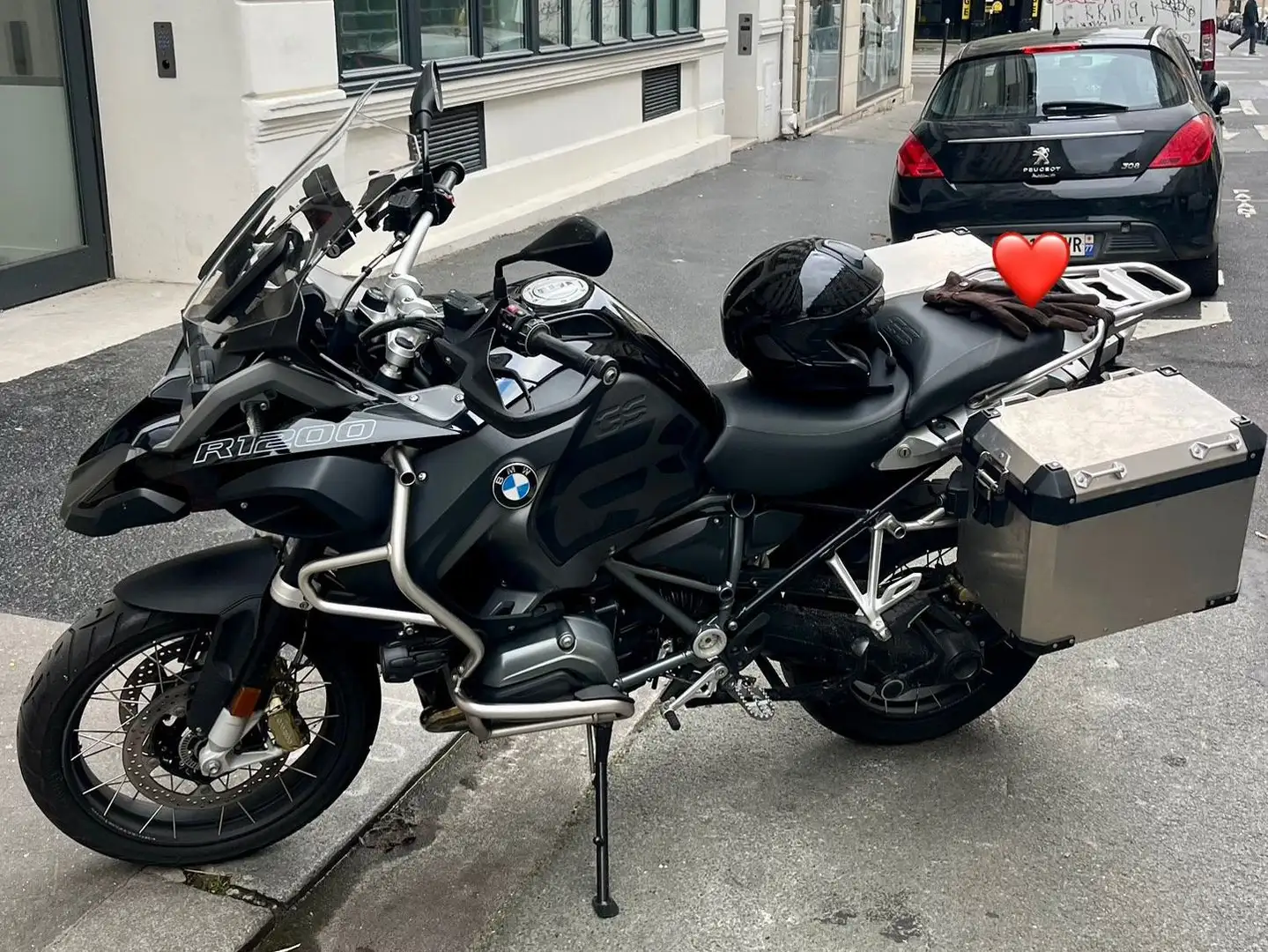 BMW R 1200 GS Adventure Triple Black Noir - 2