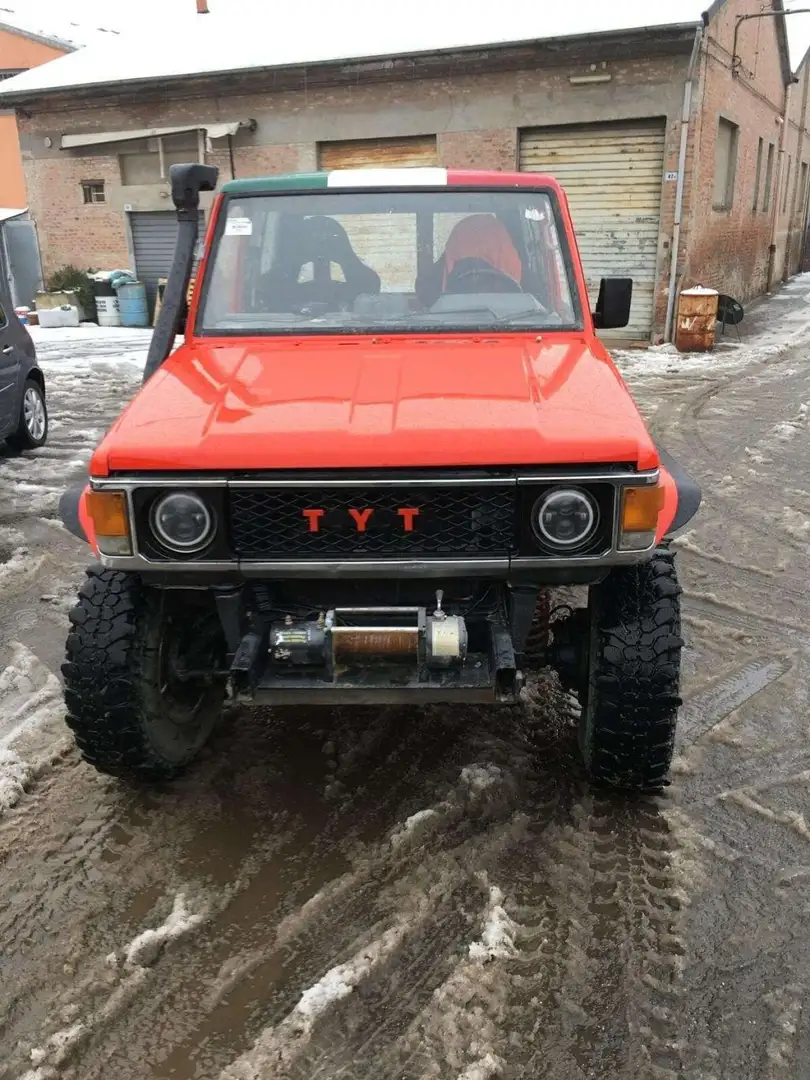 Toyota Land Cruiser II 2.4 turbodiesel SW LJ70 Rouge - 1