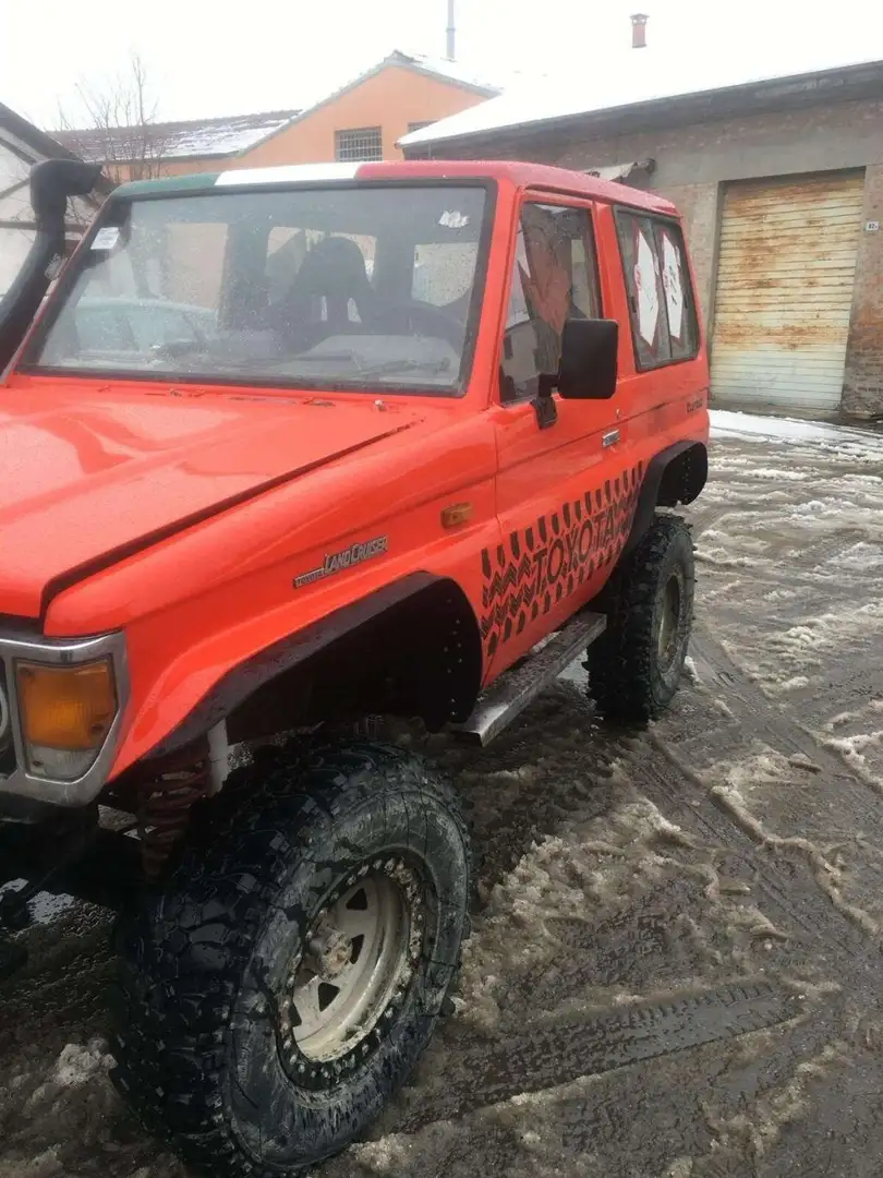 Toyota Land Cruiser II 2.4 turbodiesel SW LJ70 Rouge - 2