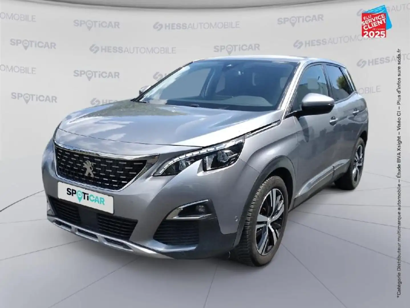 Peugeot 3008 1.2 PureTech 130ch S\u0026S Allure Gris - 1