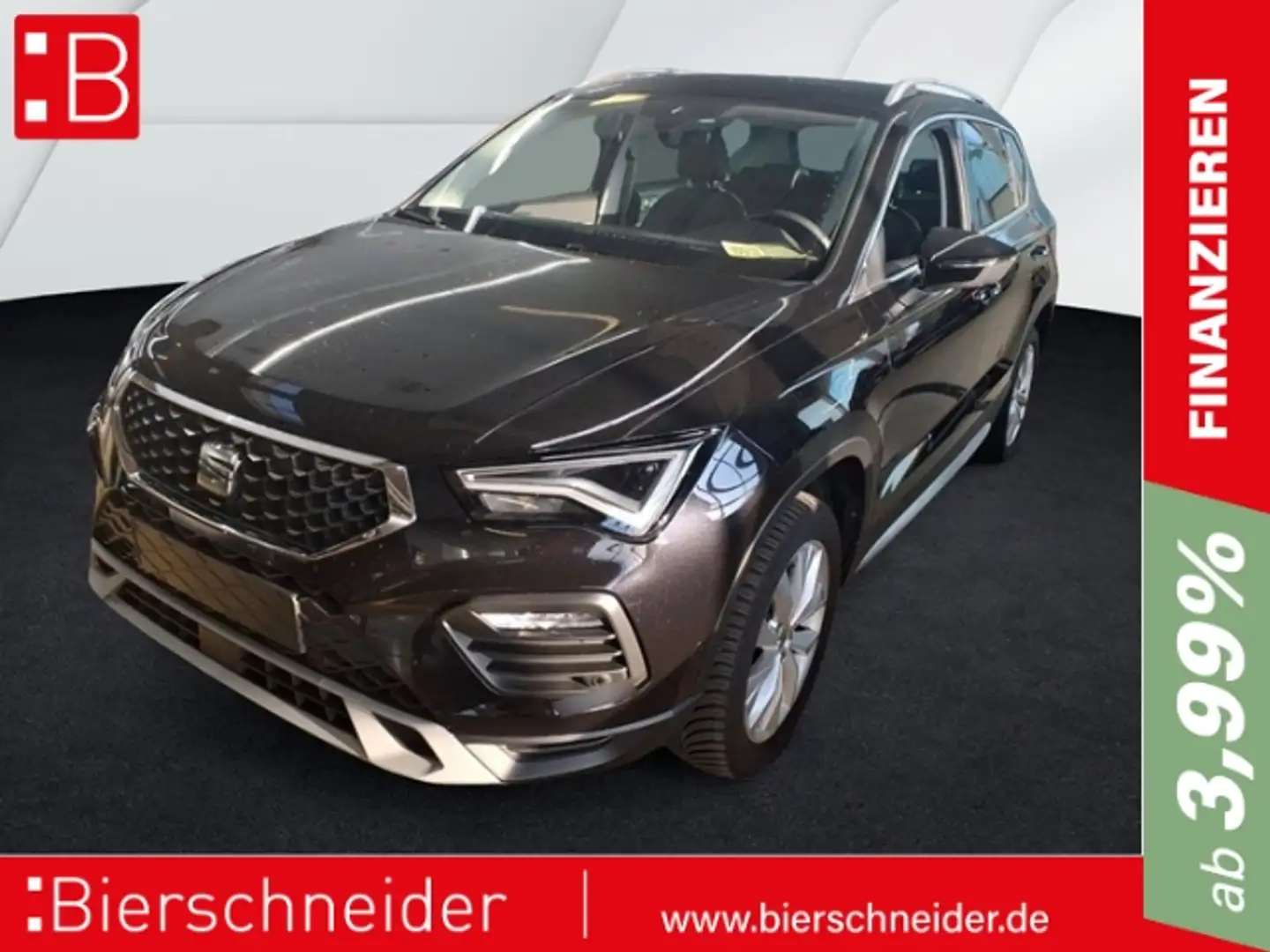 SEAT Ateca 1.5 TSI DSG Xperience AB 246EUR AHK NAVI VIEW SHZ Schwarz - 1