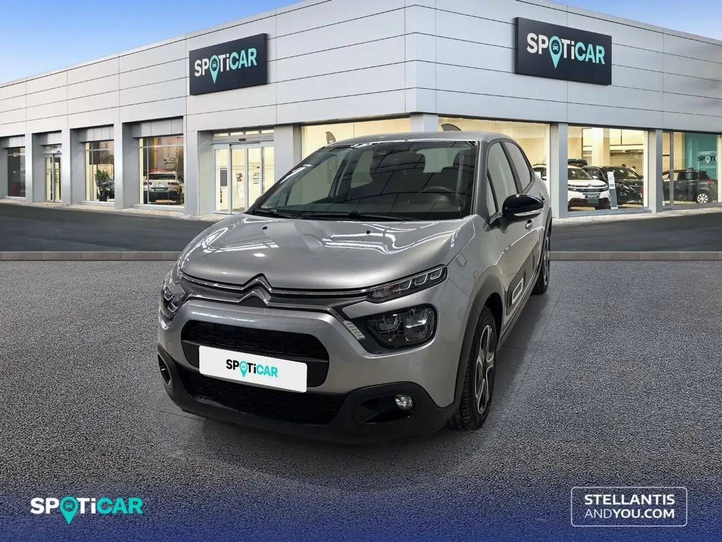 Citroen C3 PureTech 60KW (83CV) Plus Gris - 1