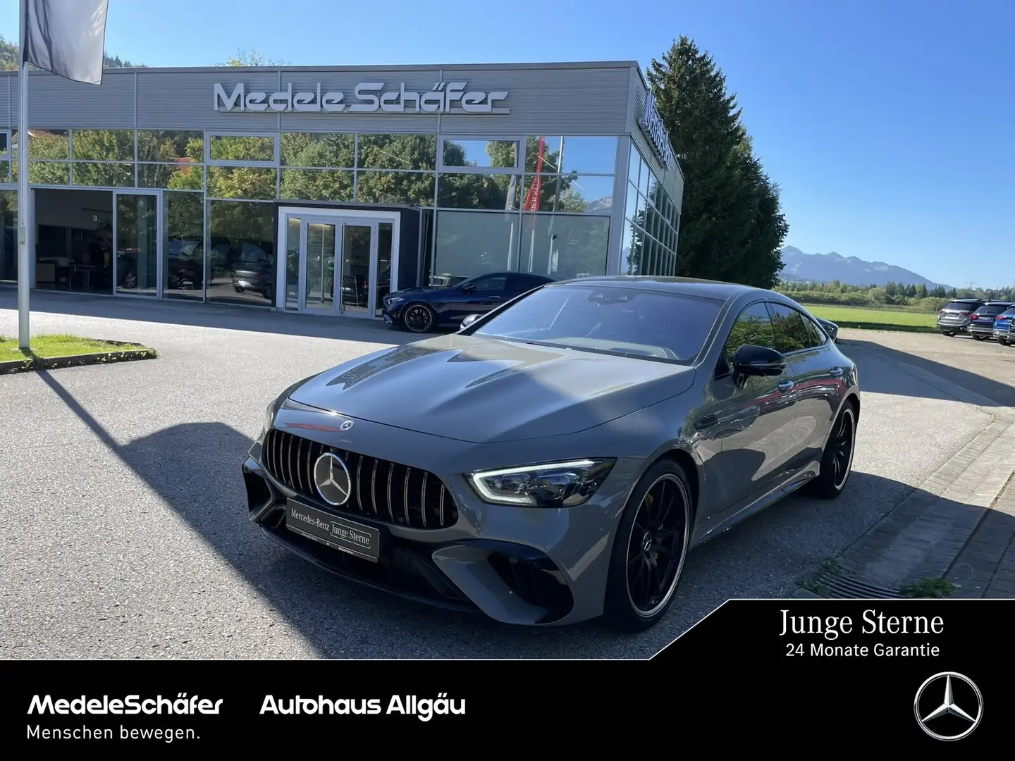 Mercedes-Benz AMG GT AMG GT 63 S 4M+ Night 21" Massage AHK HuD NP218 Gris - 1