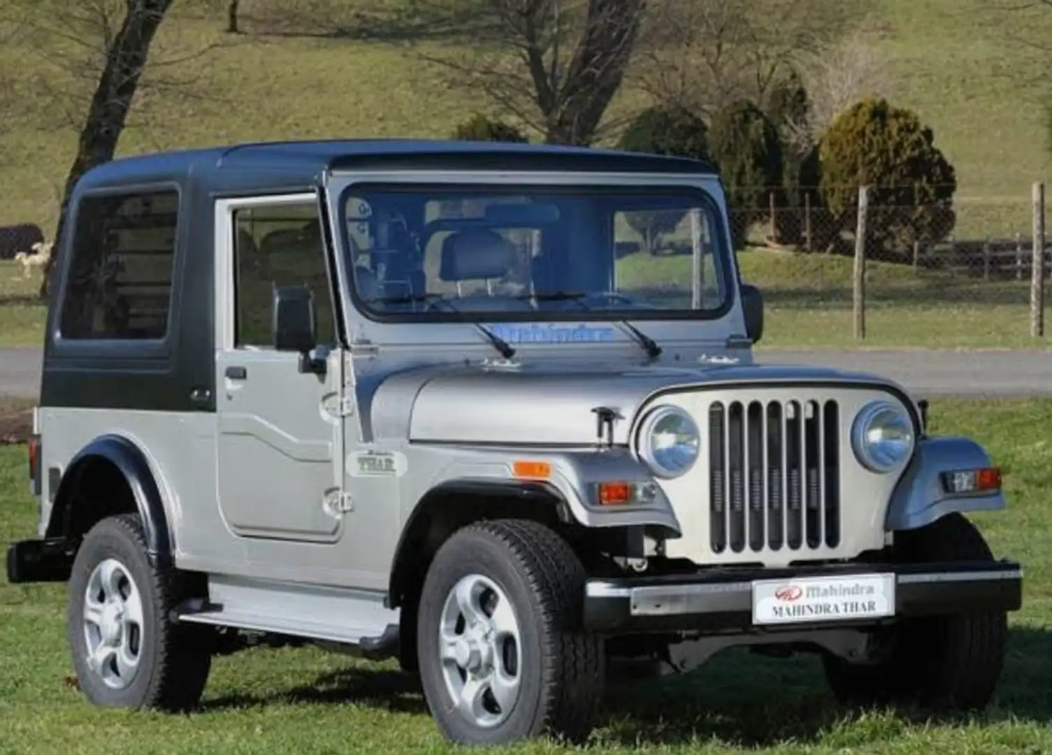 Mahindra Thar Grey - 2