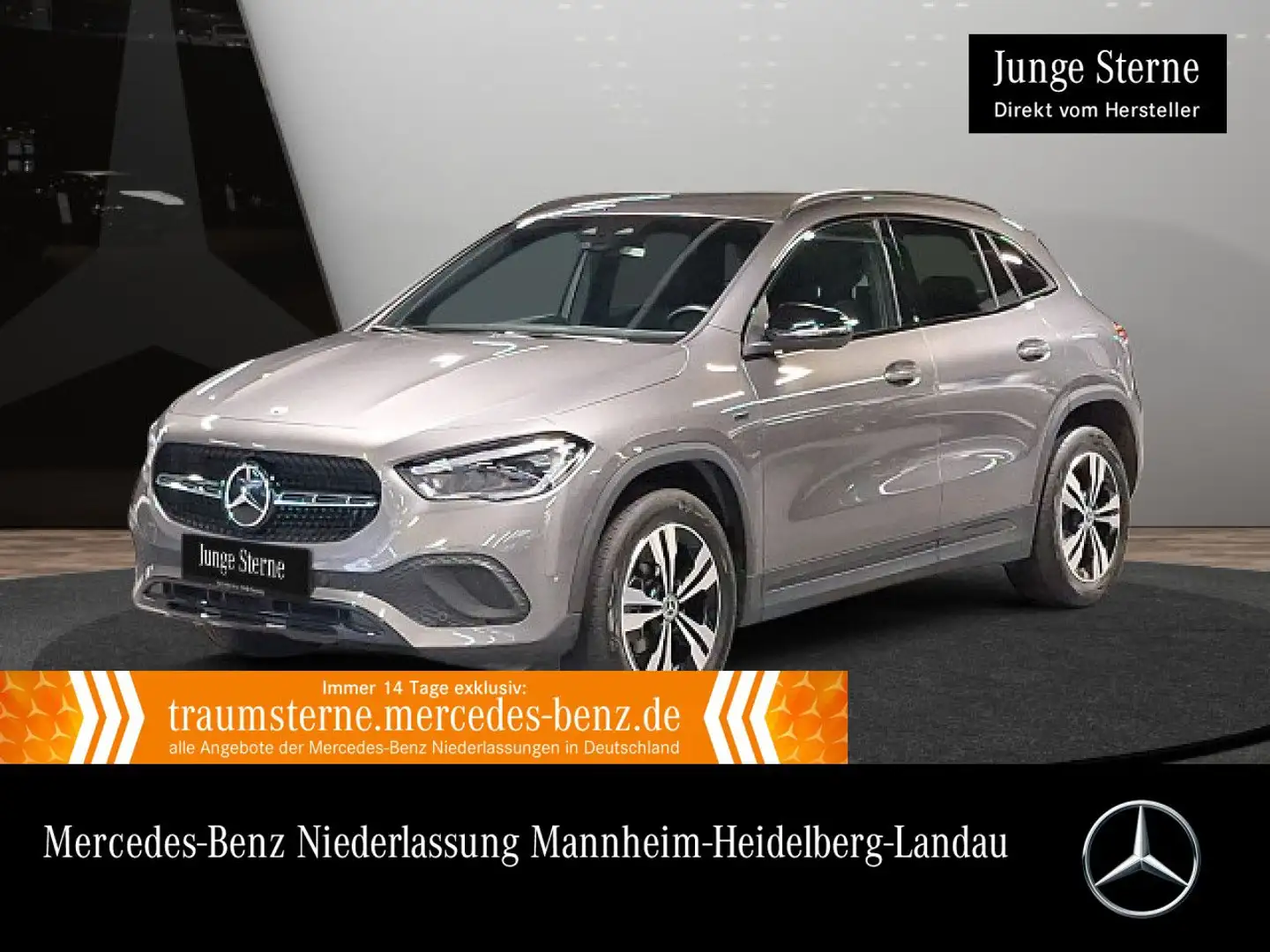 Mercedes-Benz GLA 250 e PROGRESSIVE+NIGHT+AHK+MULTIBEAM+KAMERA Grau - 1