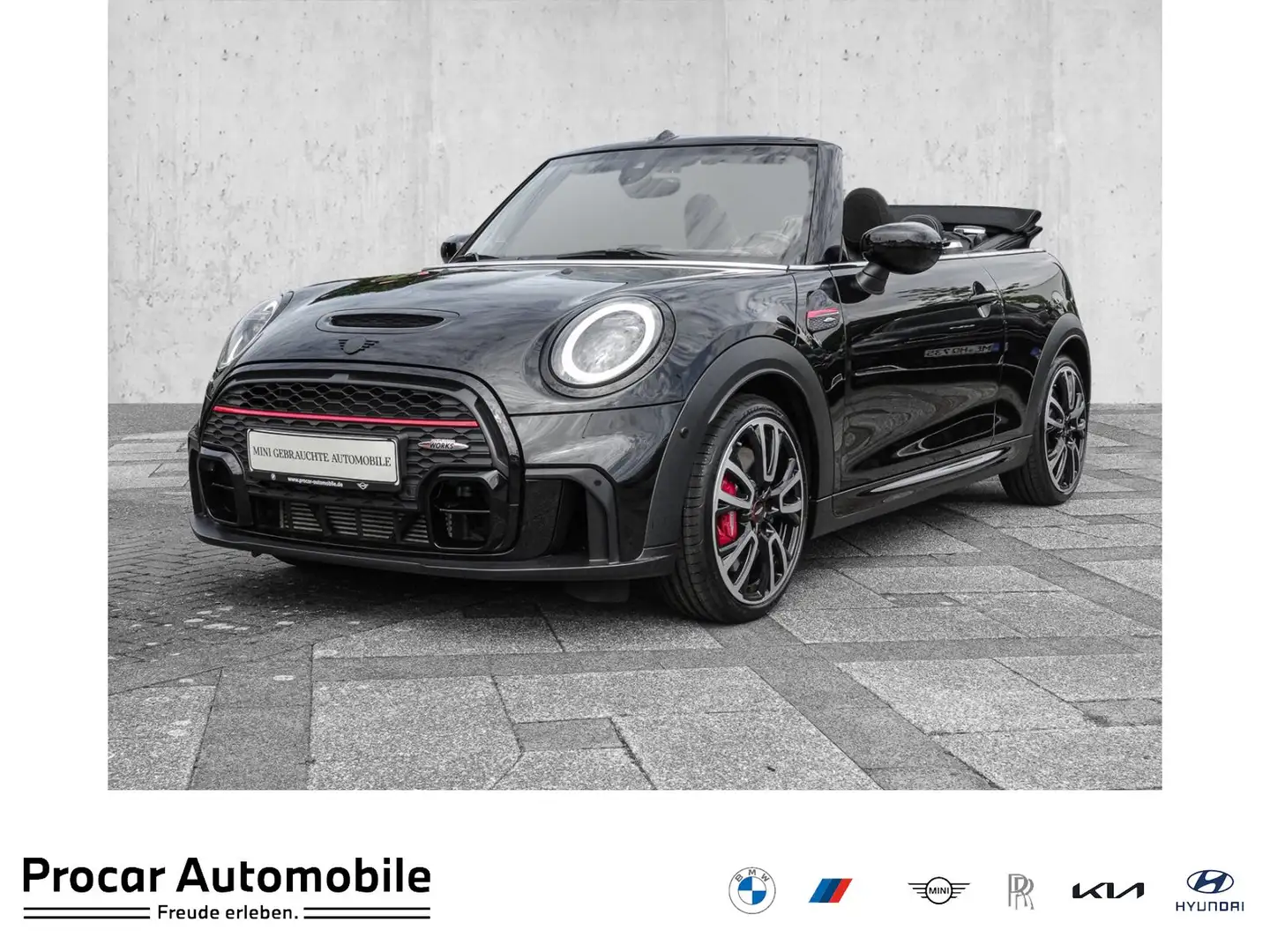 MINI John Cooper Works Cabrio John Cooper Works CABRIO+KAMERA+AUTM+HEAD-UP+HK-SO Negru - 1