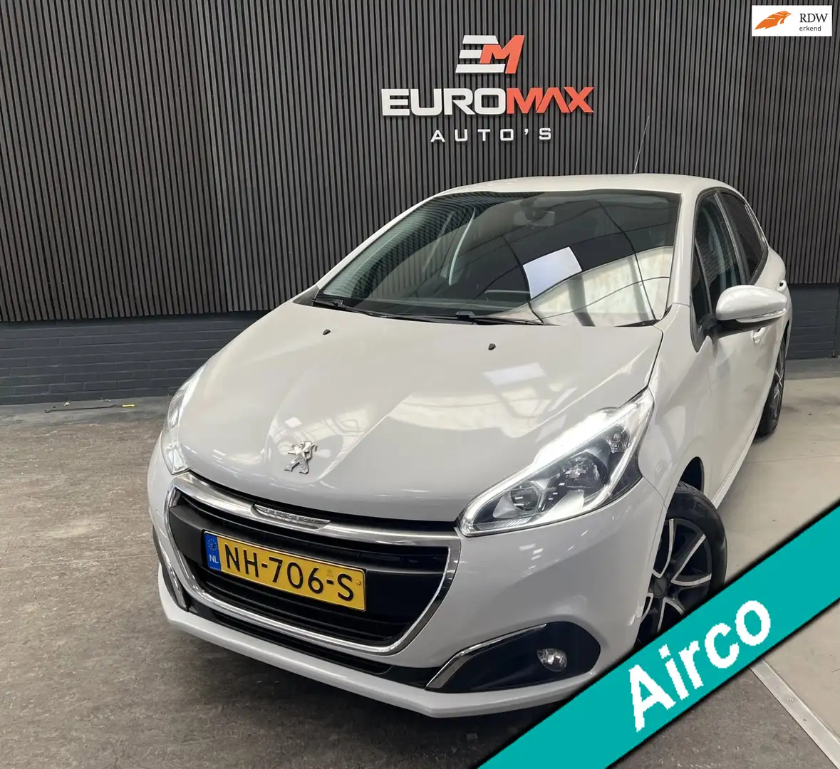 Peugeot 208 1.2 PureTech Blue Lion 1e Eigenaar - NAP - Airco Wit - 1