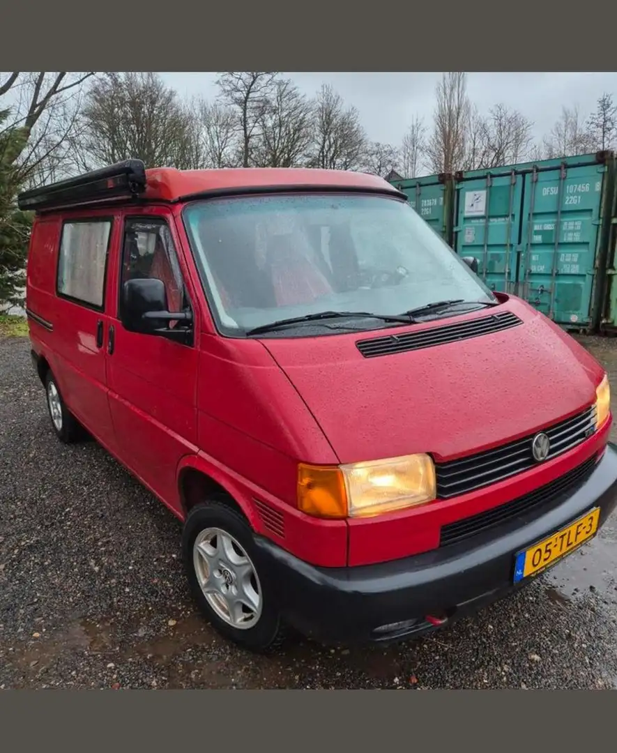 Volkswagen T4 Caravelle Camper Roşu - 1