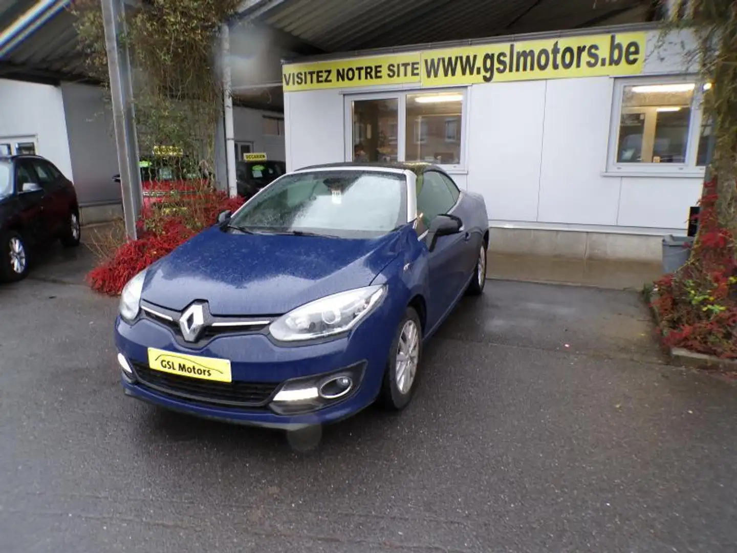 Renault Megane CC 1.2TCe 132cv Bleu 5/15 41.716km Airco Bluetooth Blauw - 1