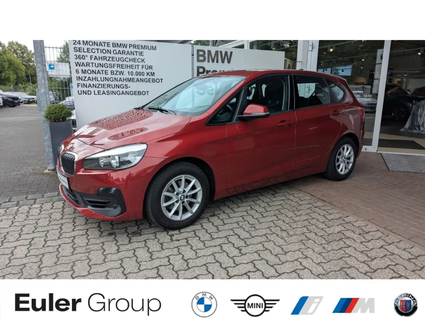 BMW 218 Active Tourer i Navi El. Heckklappe Klimaautom SHZ Rojo - 1