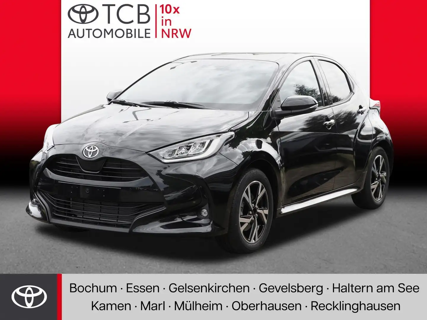 Toyota Yaris 1.5 Hybrid Team D Comfort-P. SHZ KLIMA Zwart - 1