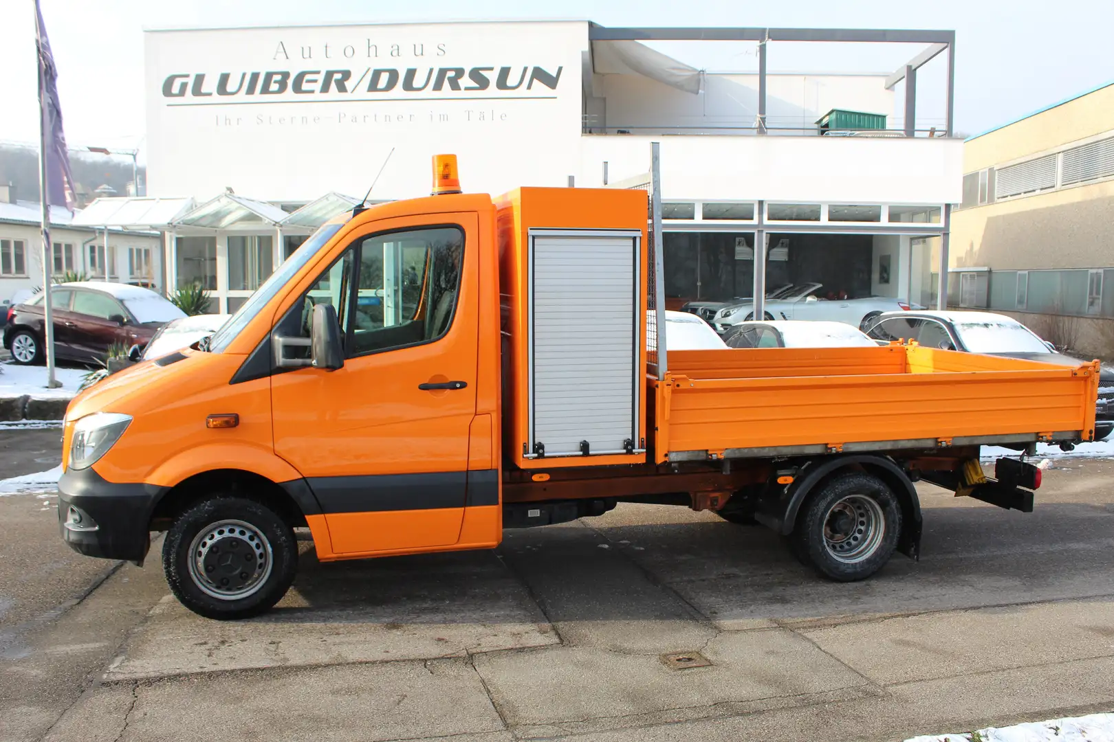 Mercedes-Benz Sprinter 516 CDI Pritsche Dreiseitenkipper Orange - 1