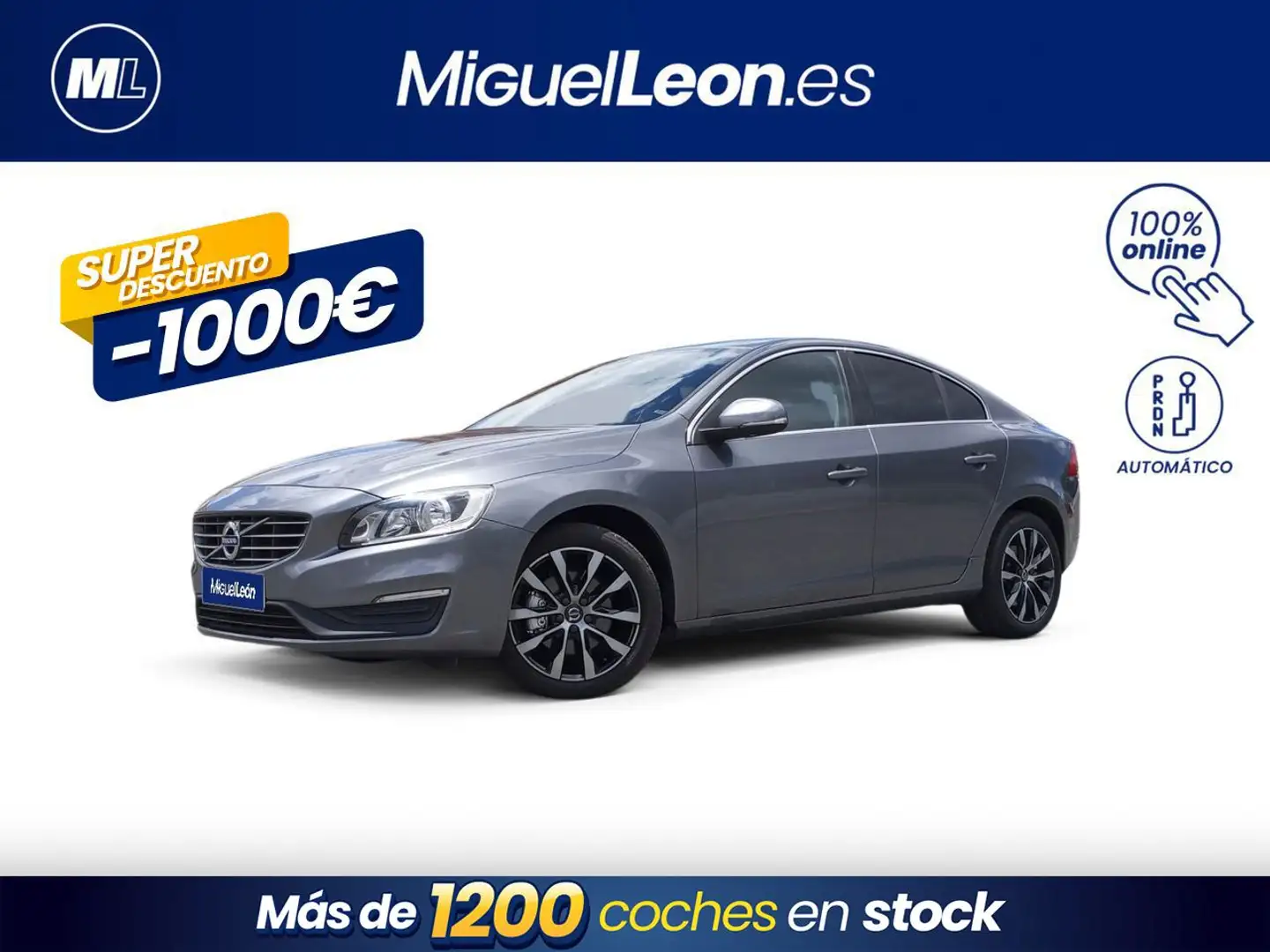 Volvo S60 D3 Momentum Aut. 150 Gri - 1