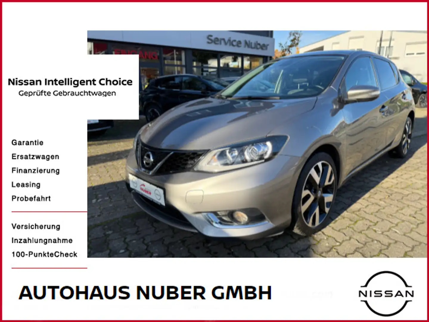 Nissan Pulsar 1,6DIG-T N-Connecta LED-Scheinwerfer Grijs - 1